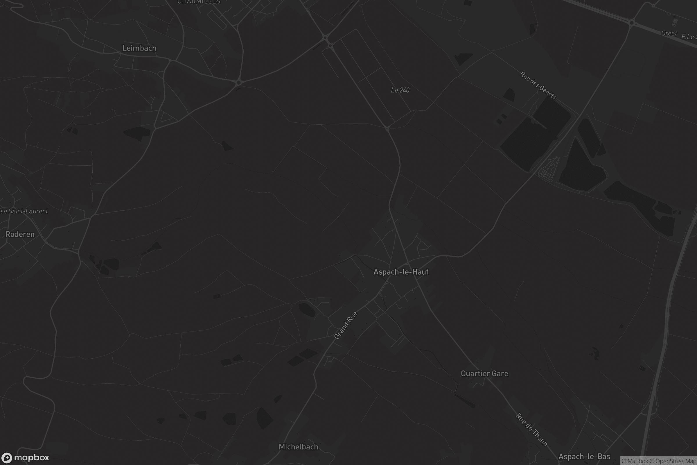 Carte de Aspach-le-Haut