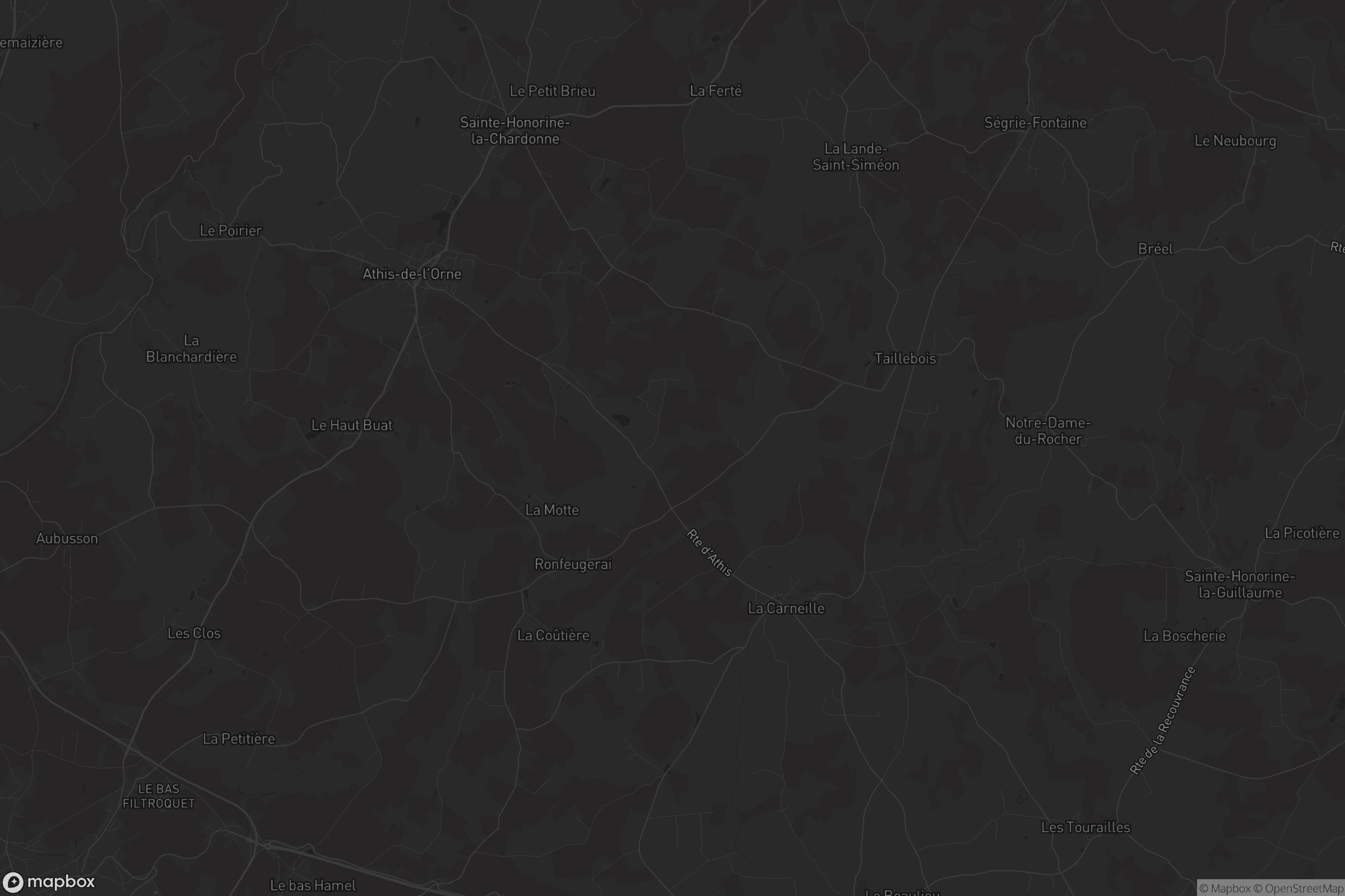 Carte de Athis-Val-de-Rouvre