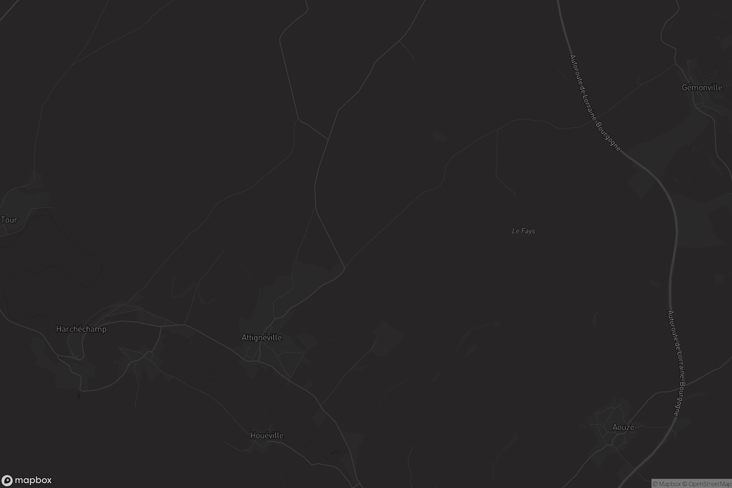 Carte de Attignéville
