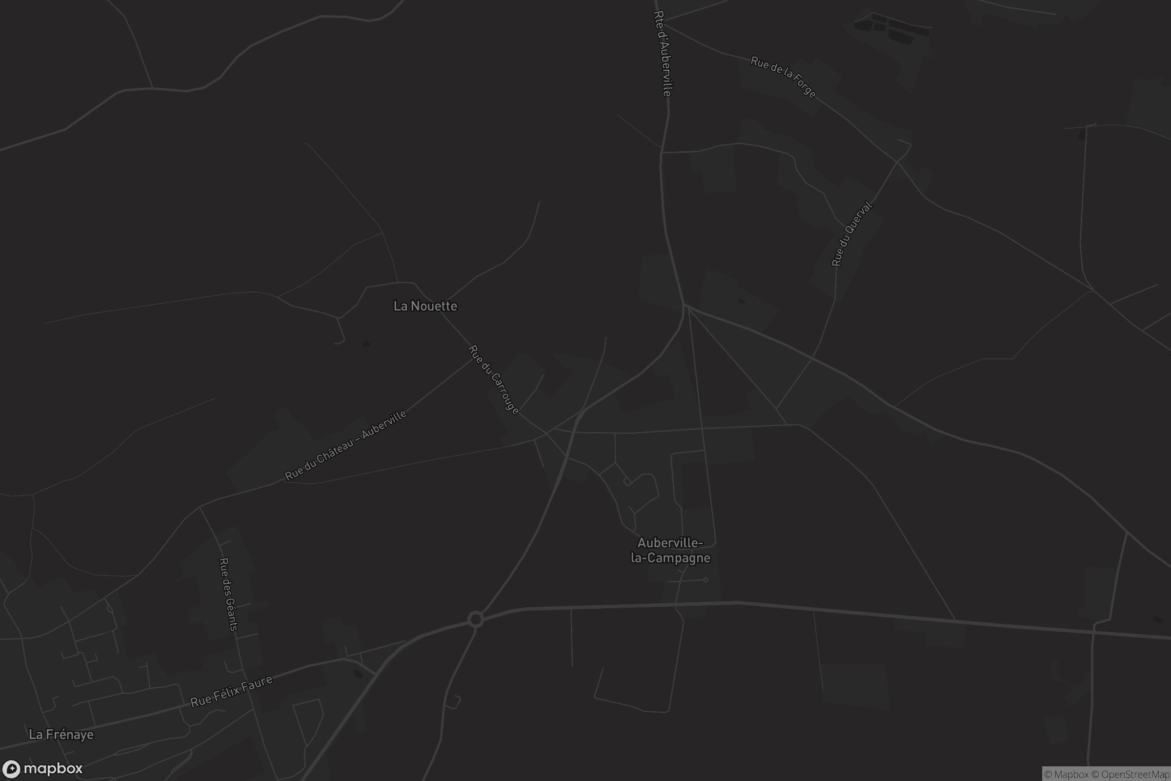 Carte de Auberville-la-Campagne