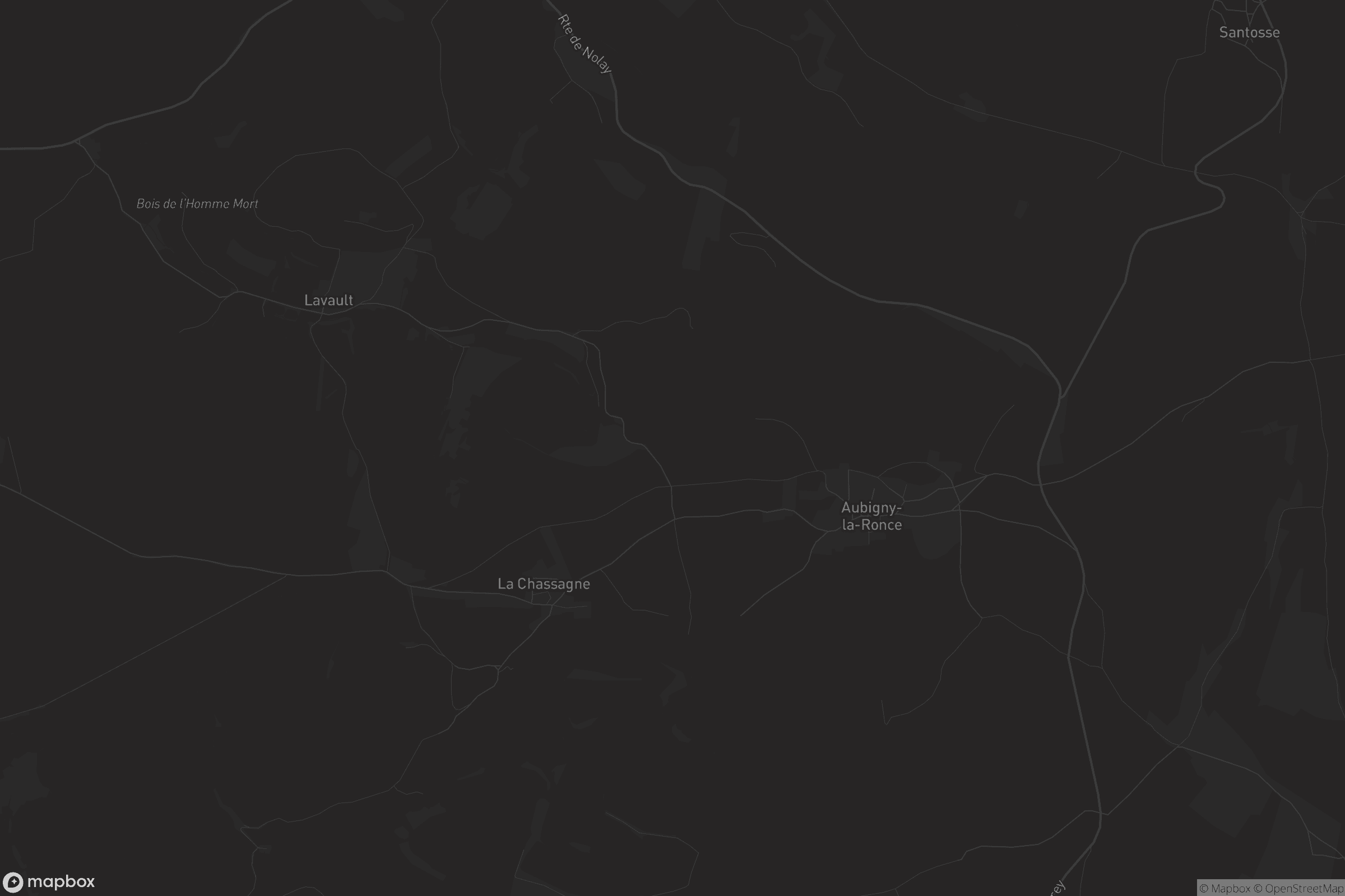 Carte de Aubigny-la-Ronce