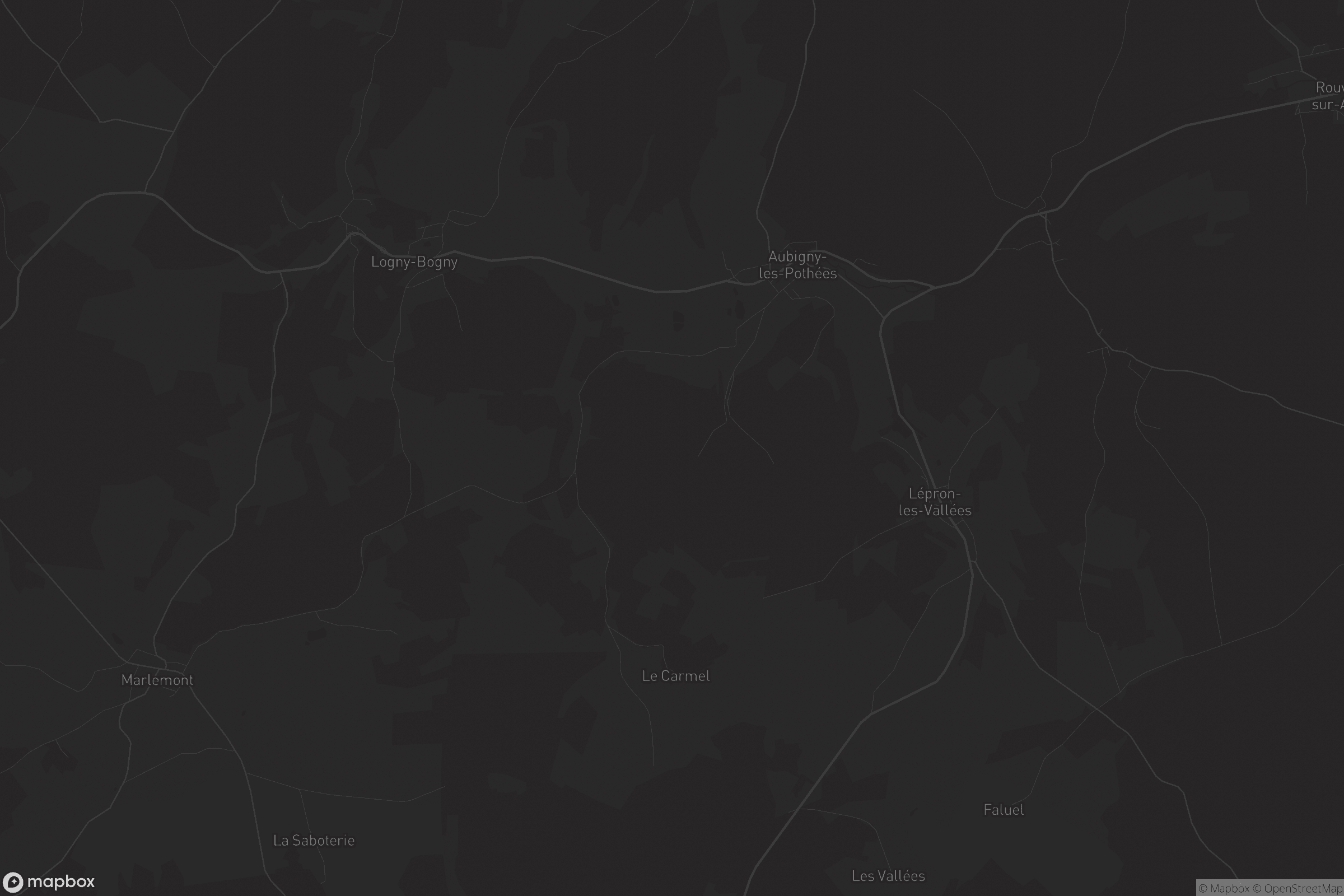 Carte de Aubigny-les-Pothées