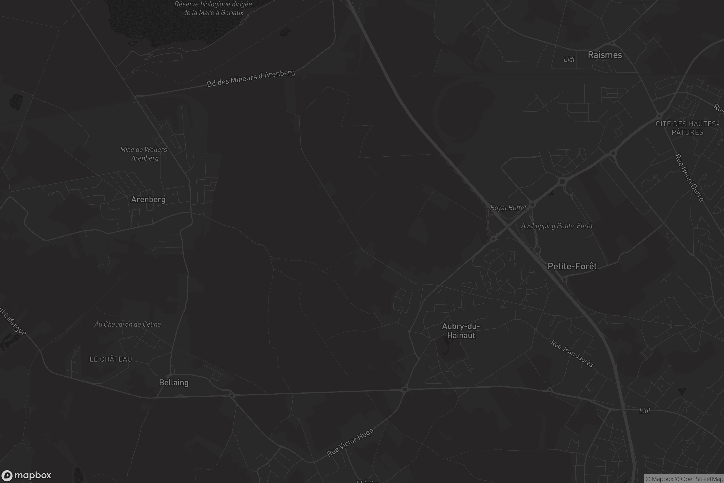 Carte de Aubry-du-Hainaut