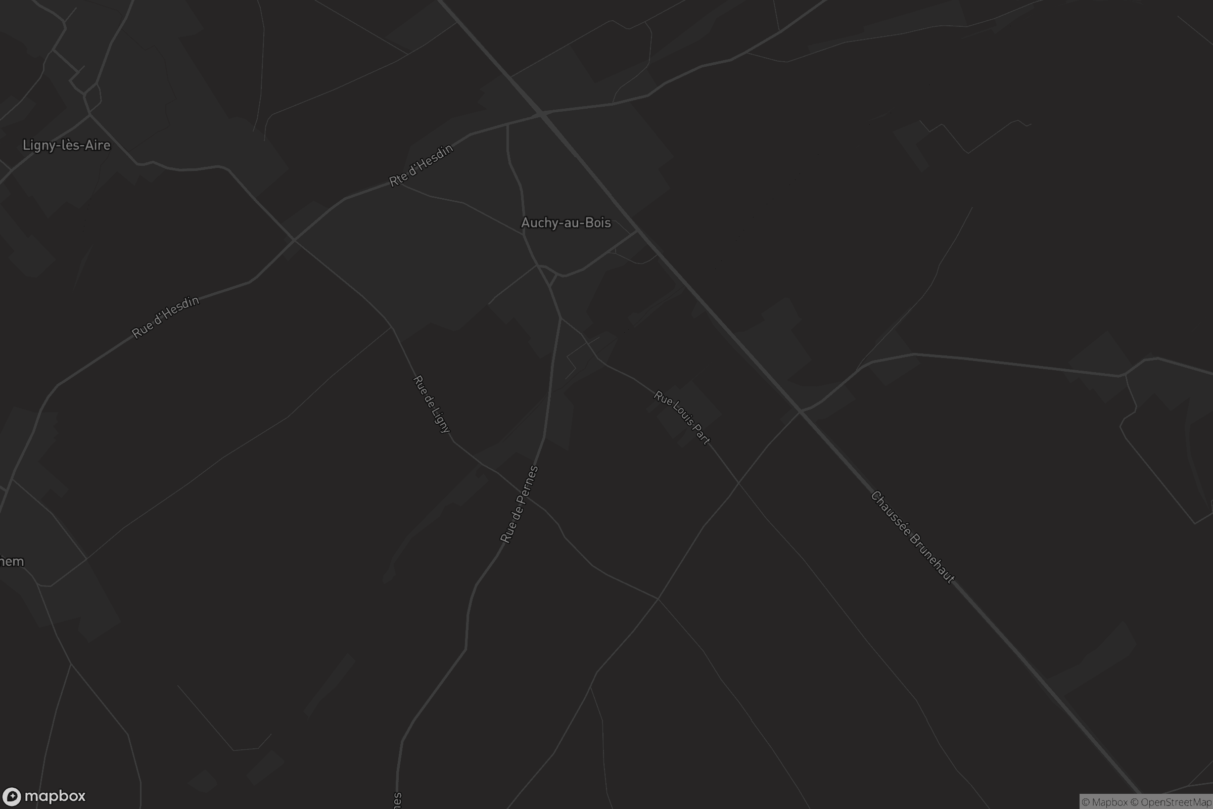 Carte de Auchy-au-Bois