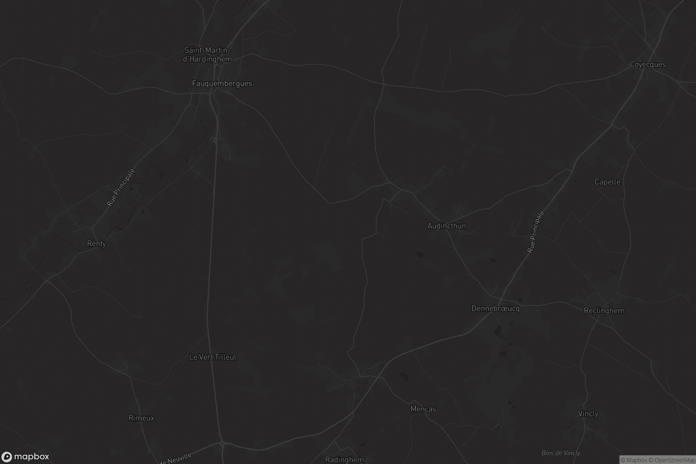 Carte de Audincthun