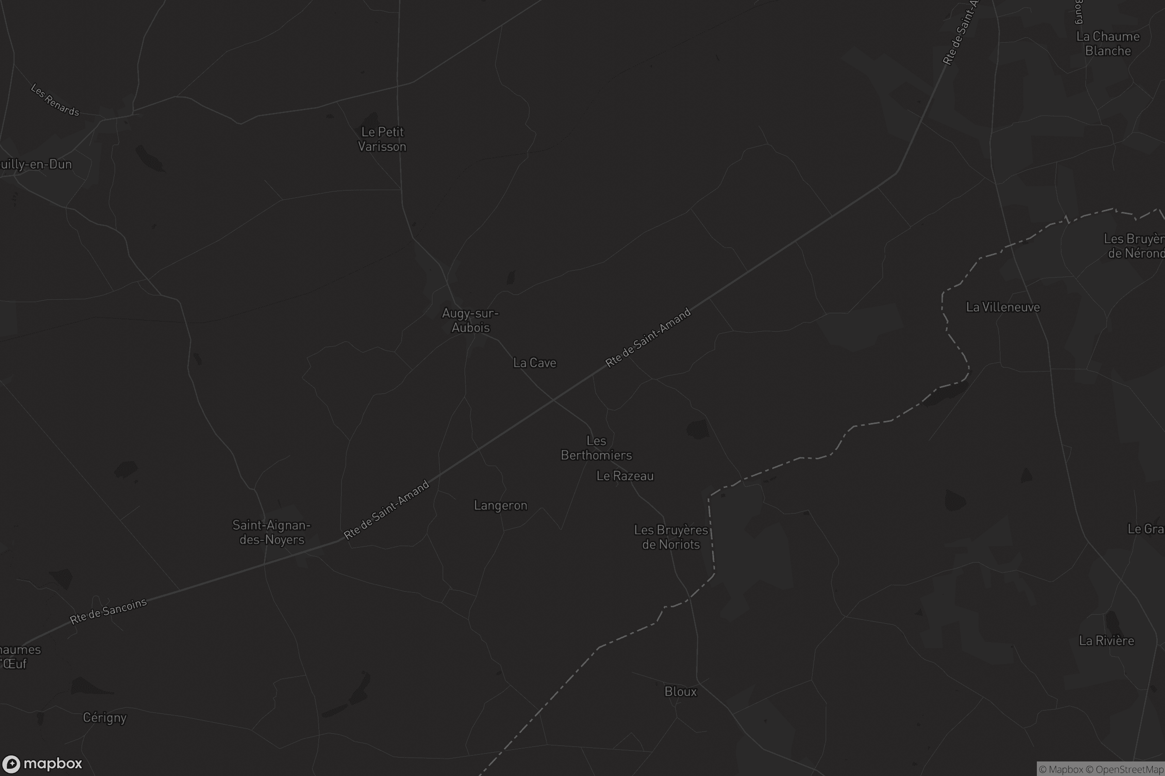 Carte de Augy-sur-Aubois