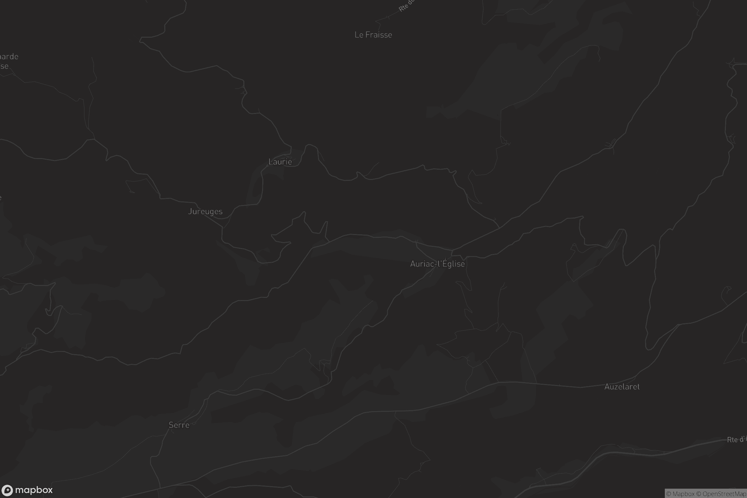 Carte de Auriac-l'Église