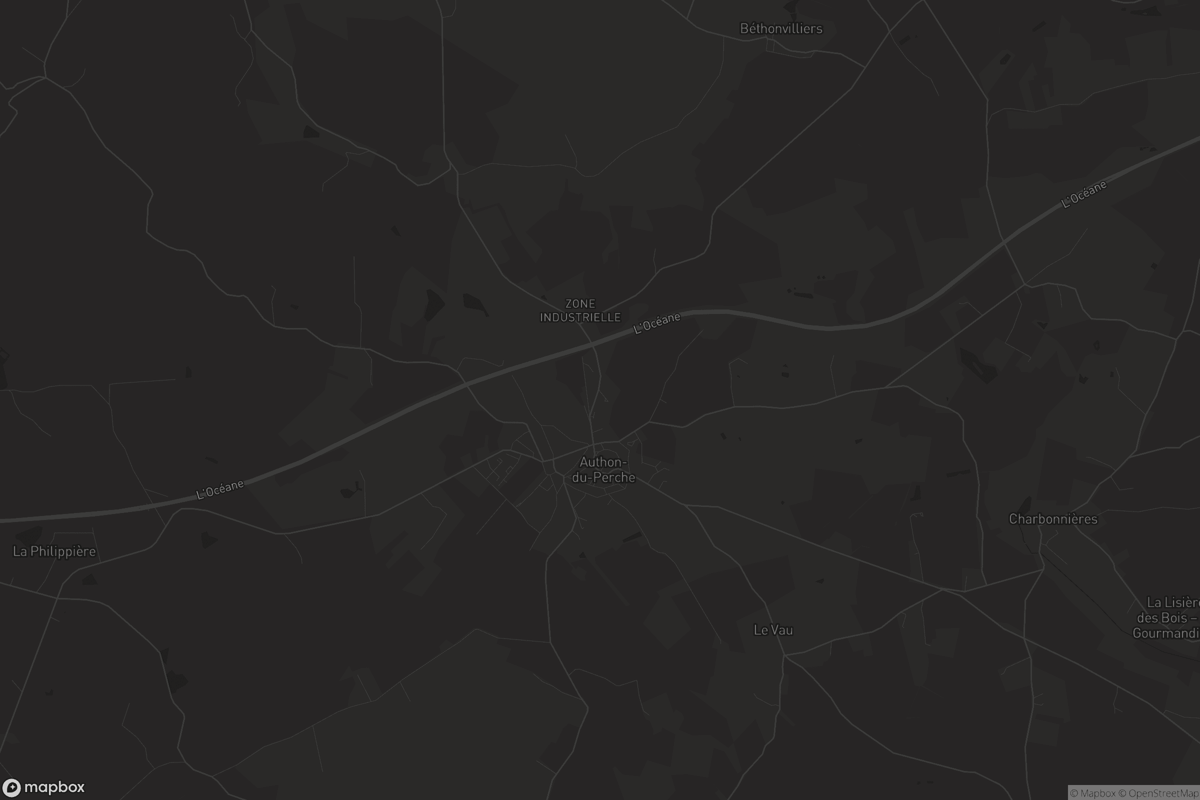 Carte de Authon-du-Perche