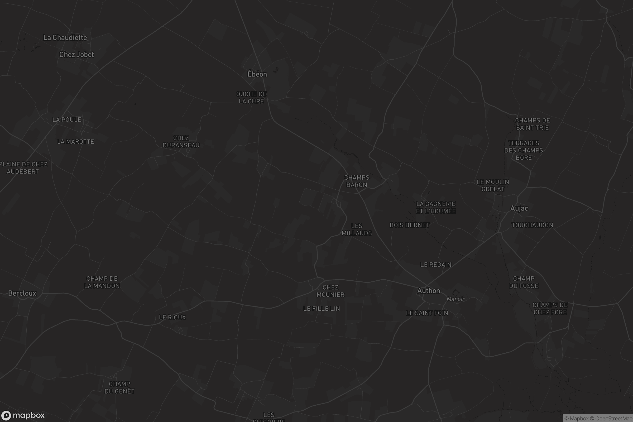 Carte de Authon-Ébéon