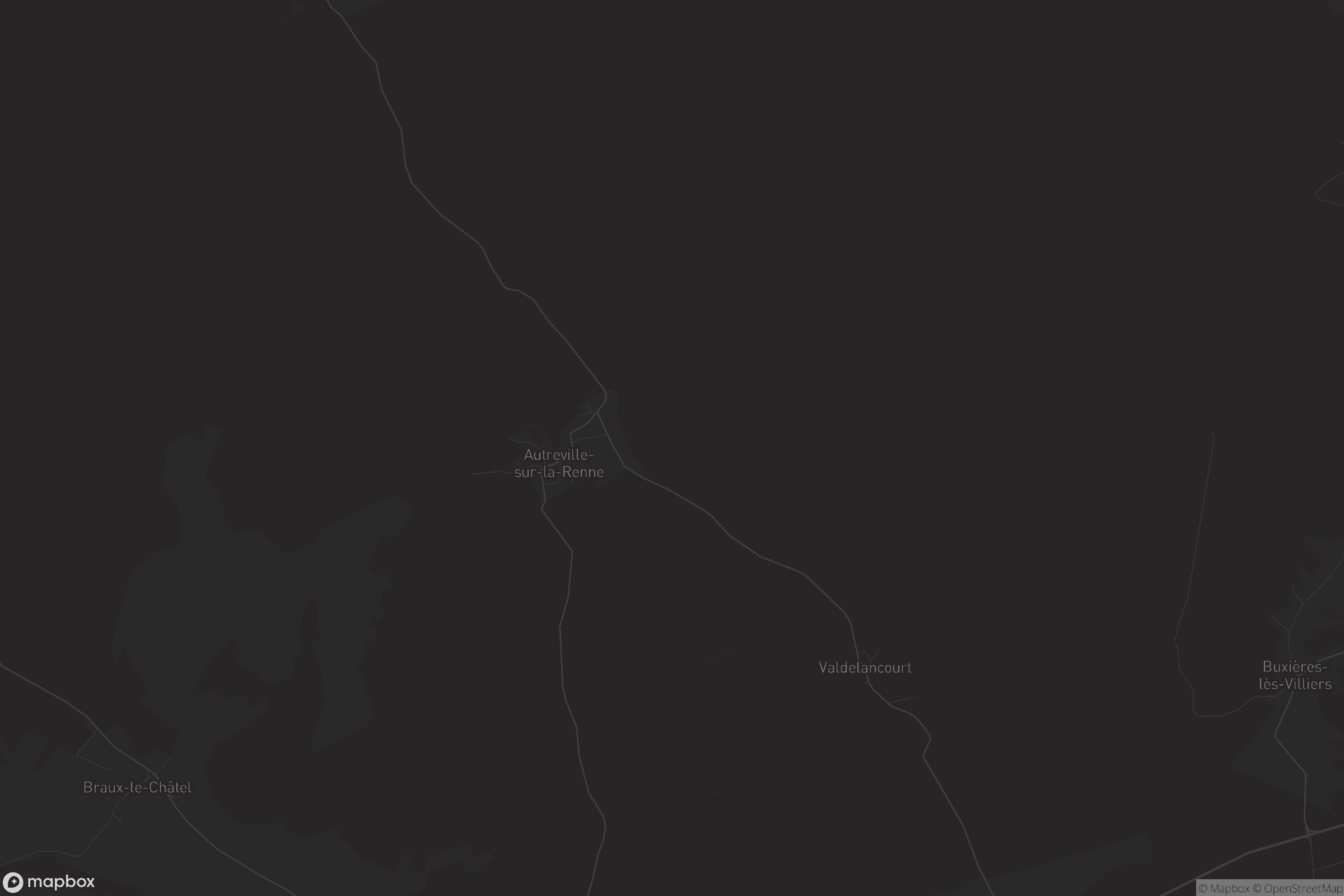 Carte de Autreville-sur-la-Renne