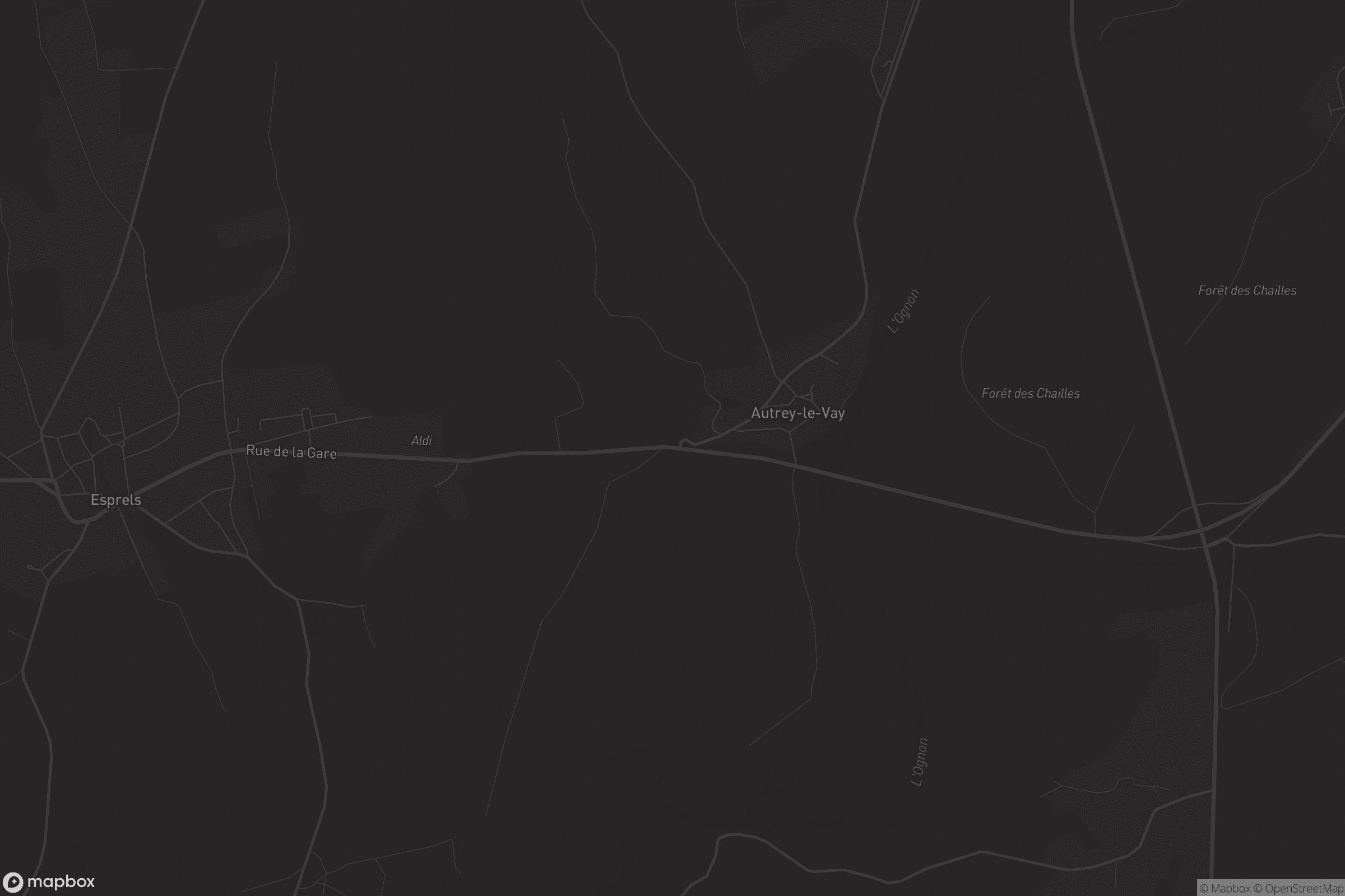 Carte de Autrey-le-Vay