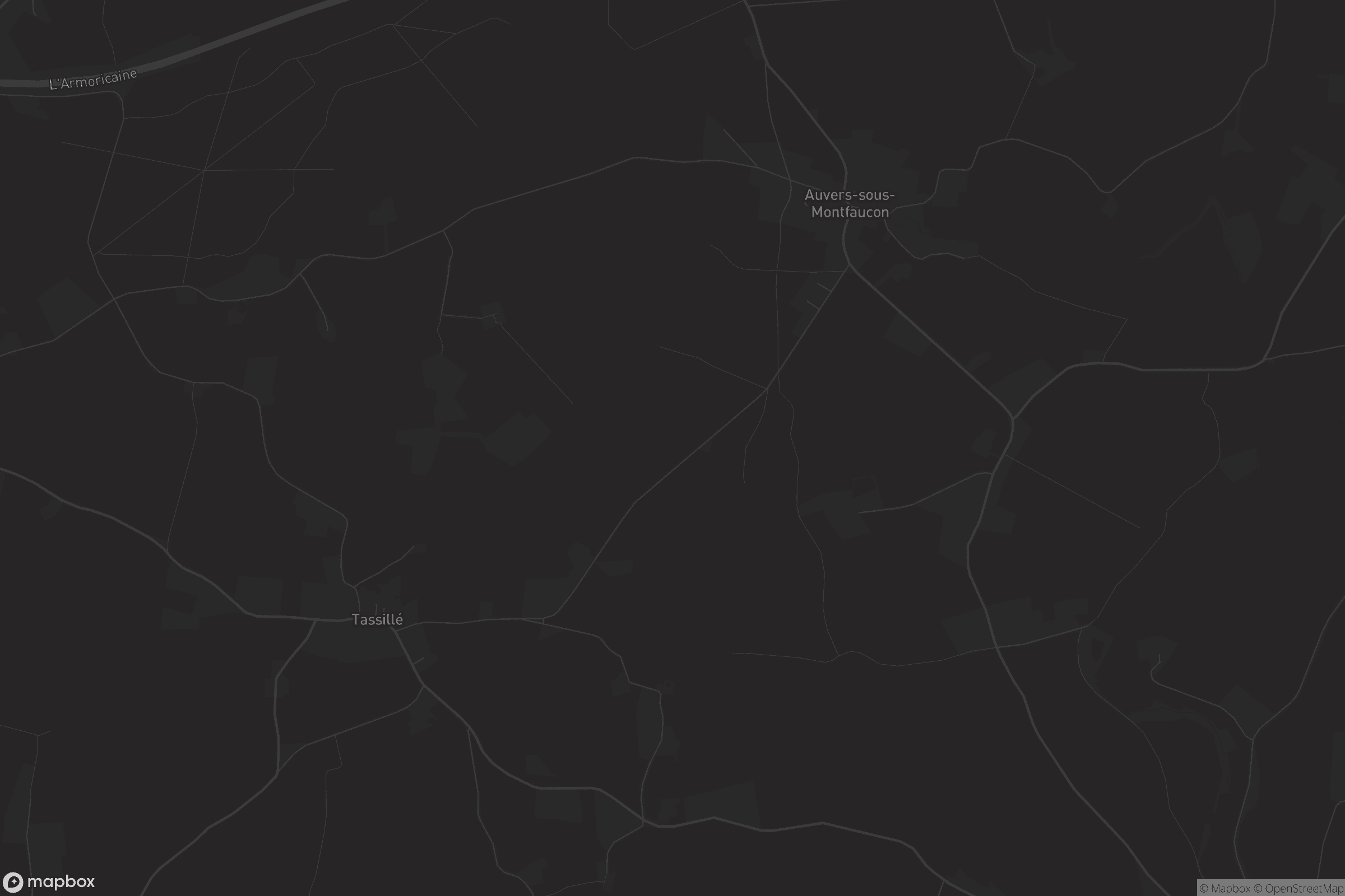 Carte de Auvers-sous-Montfaucon