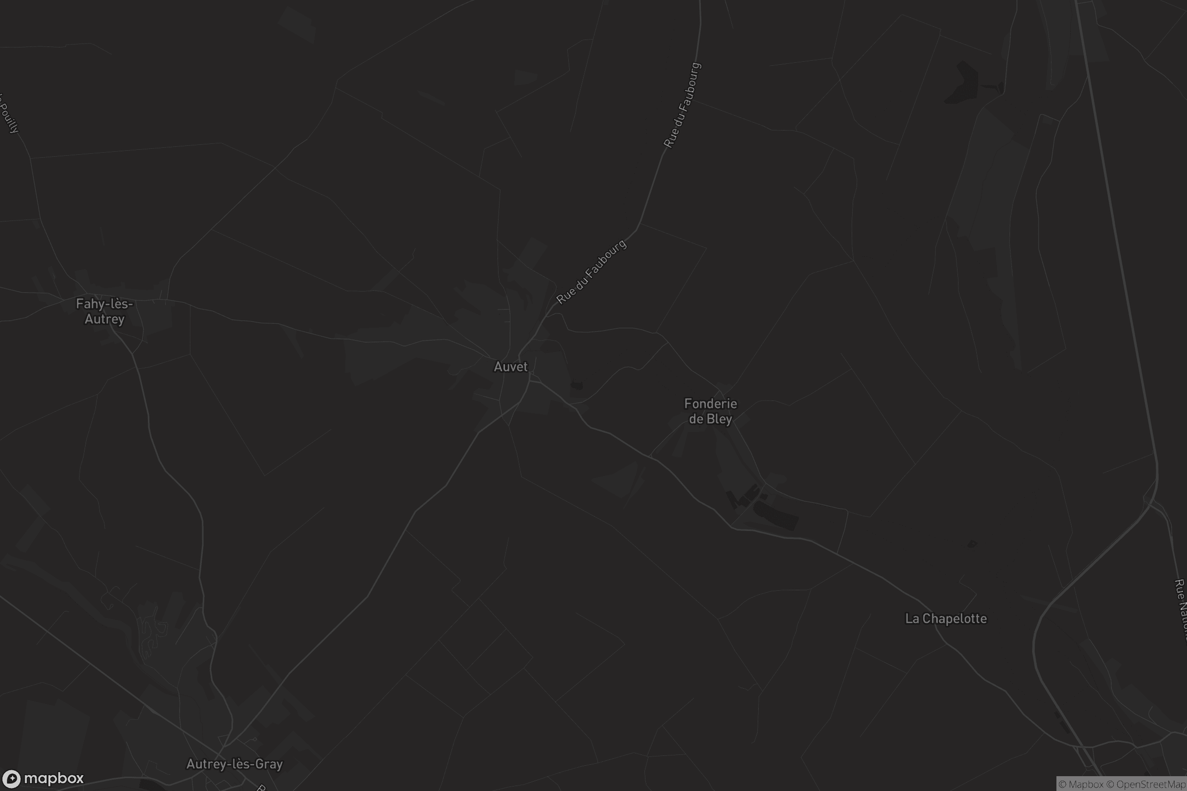 Carte de Auvet-et-la-Chapelotte