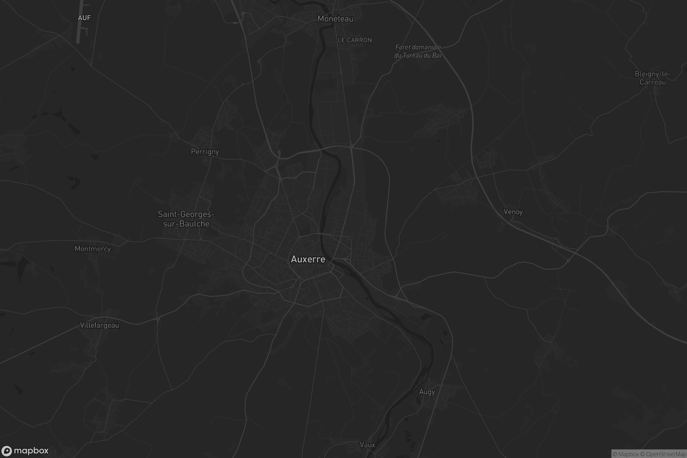 Carte de Auxerre