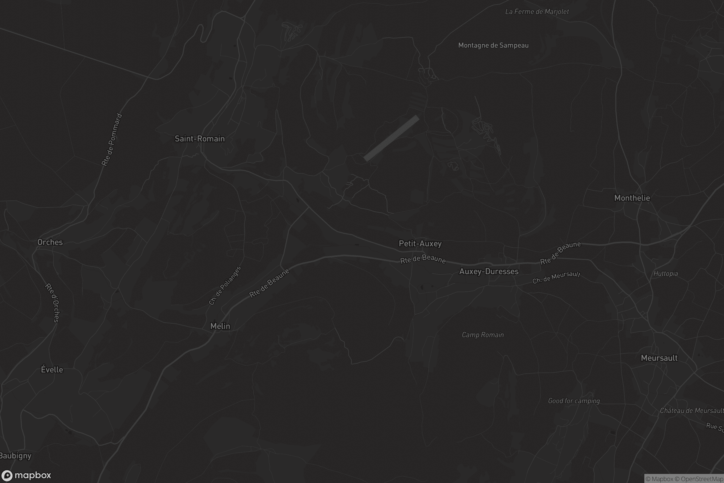 Carte de Auxey-Duresses