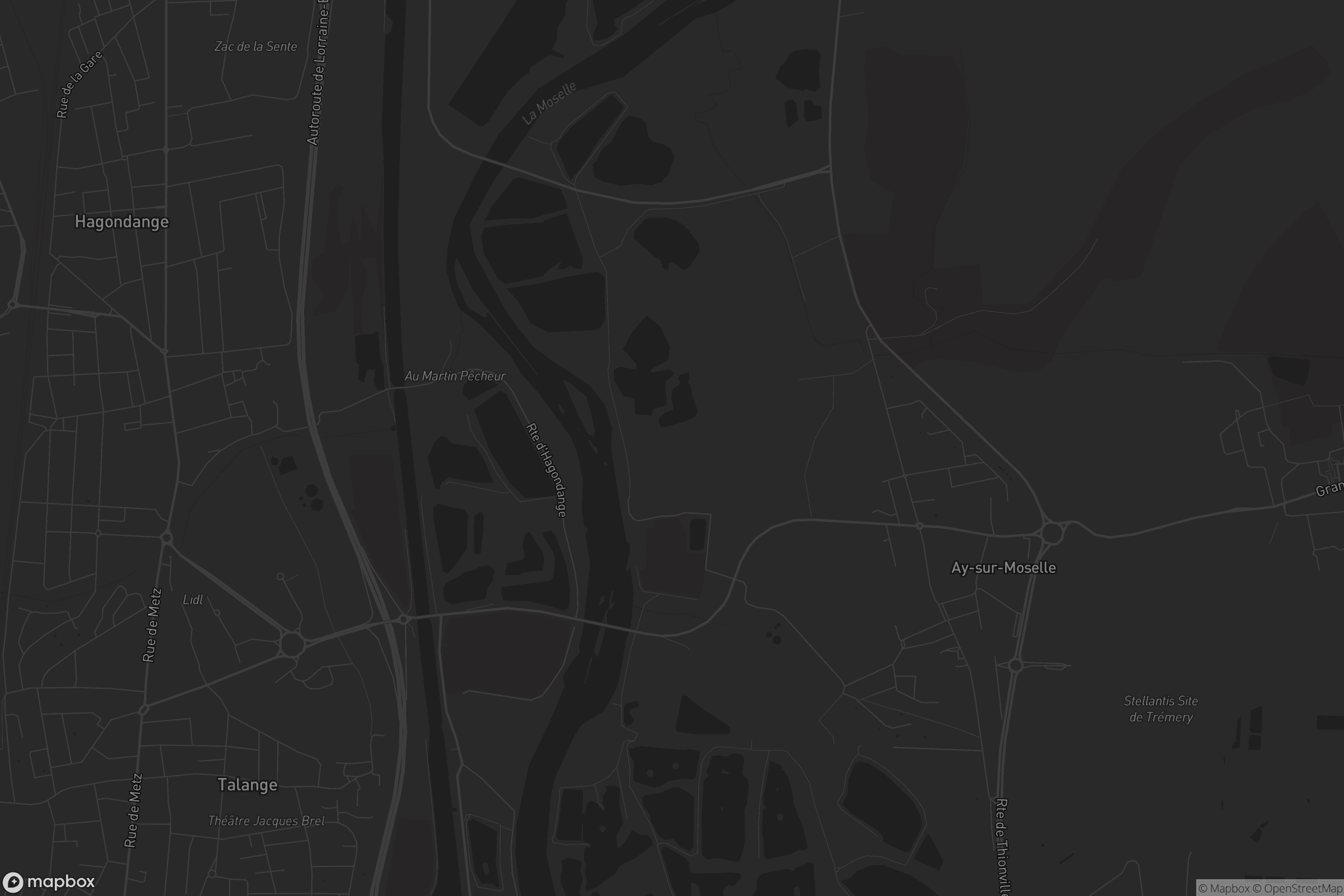 Carte de Ay-sur-Moselle