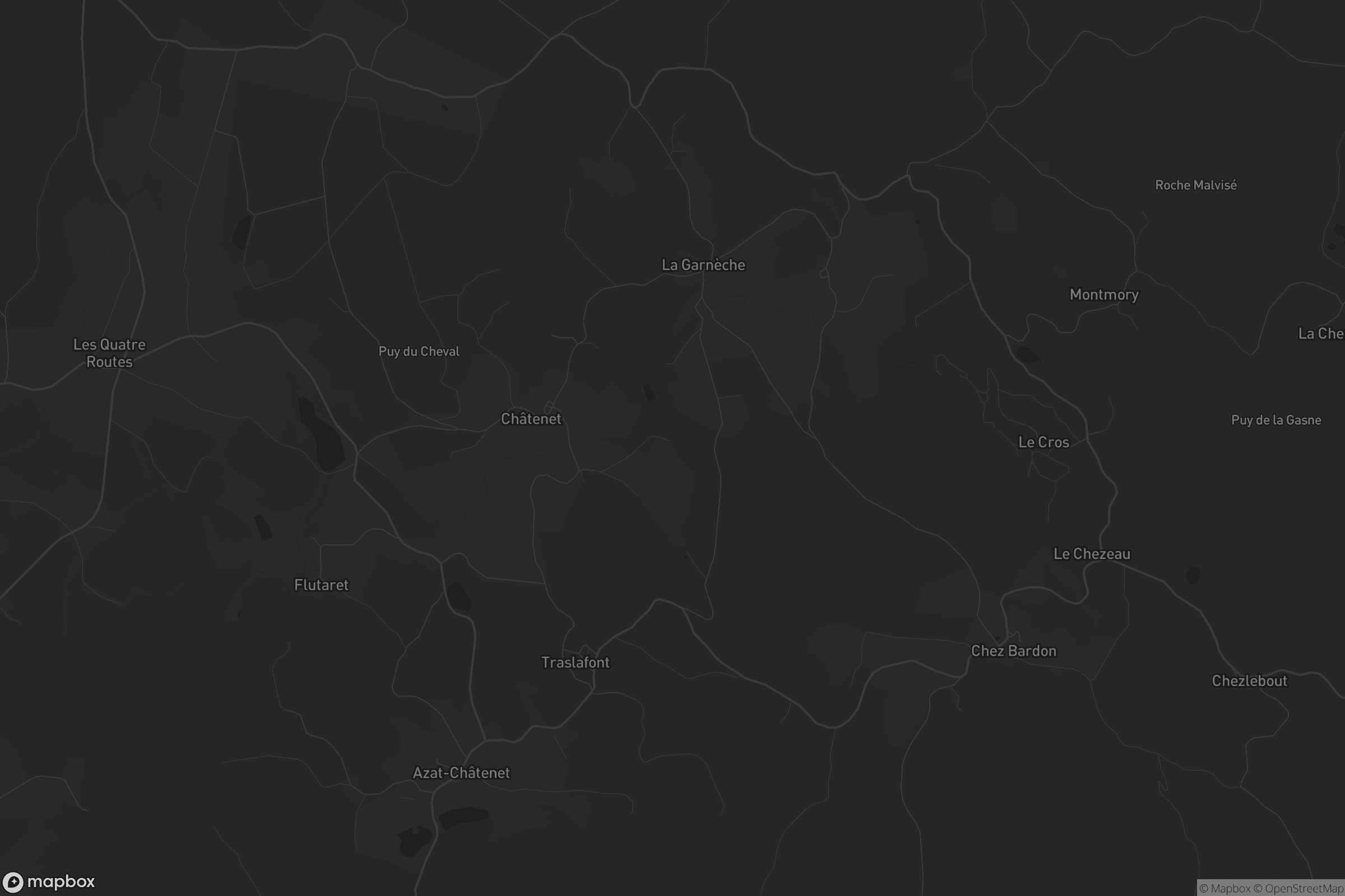 Carte de Azat-Châtenet