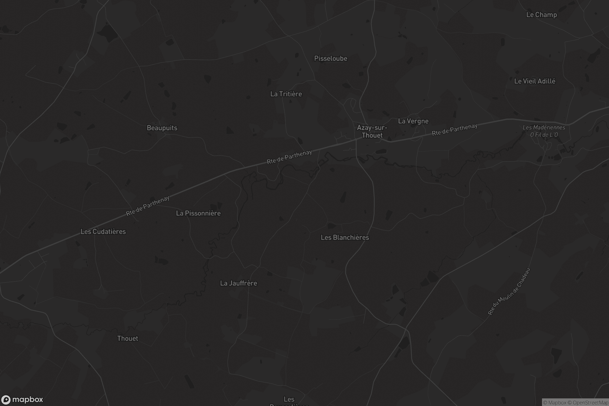 Carte de Azay-sur-Thouet