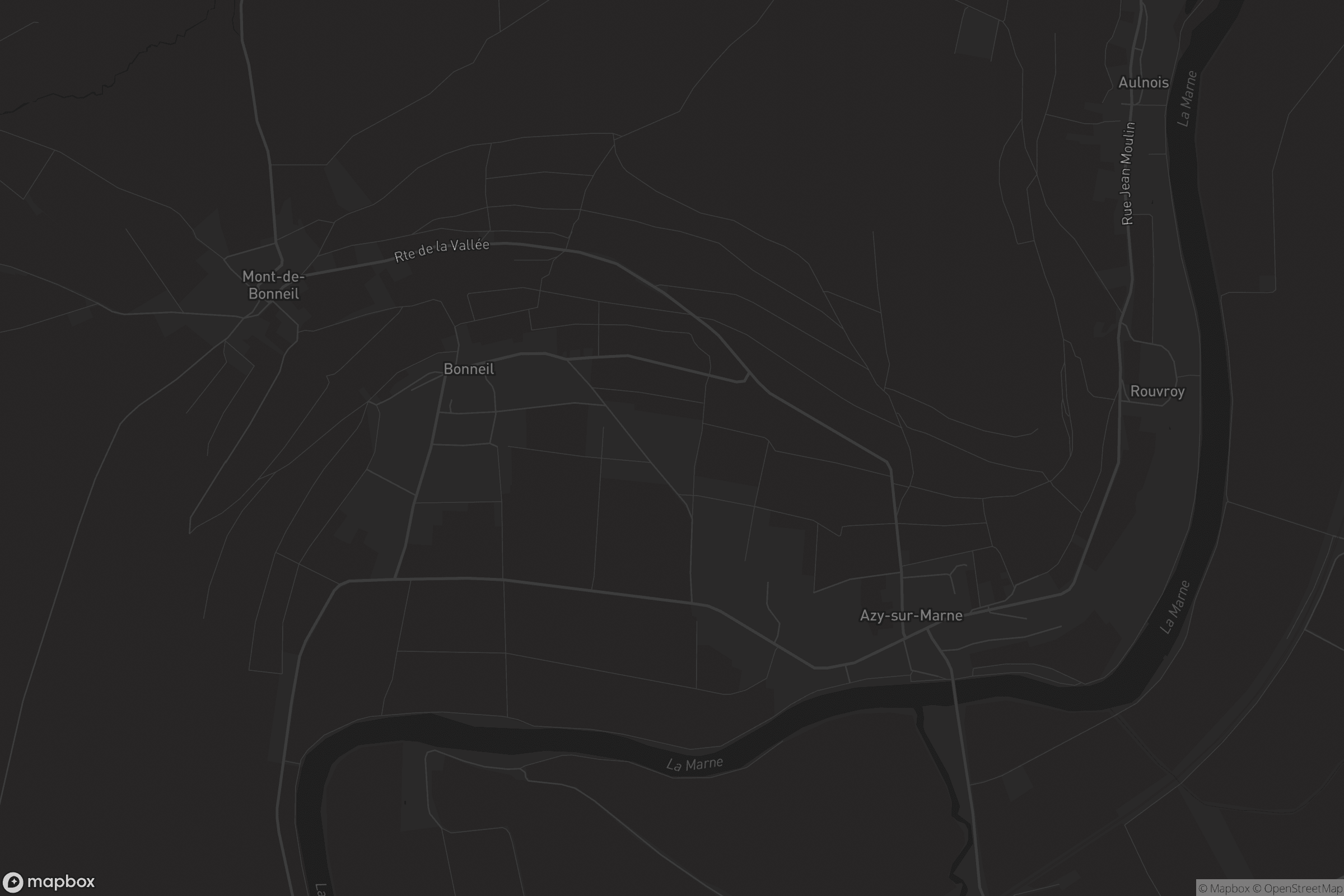 Carte de Azy-sur-Marne