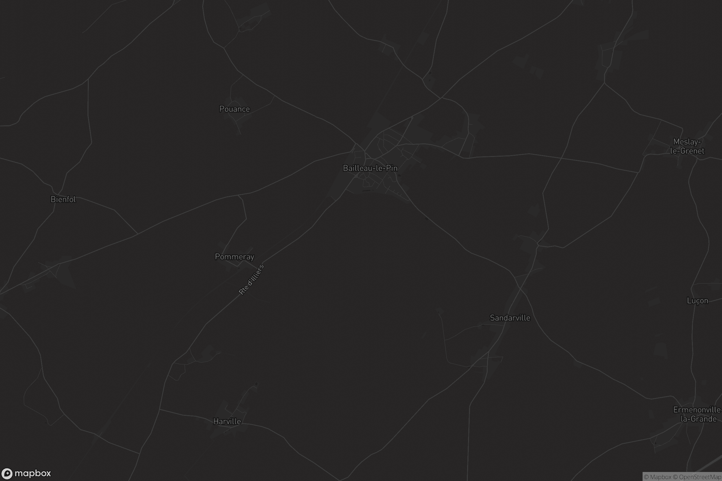 Carte de Bailleau-le-Pin