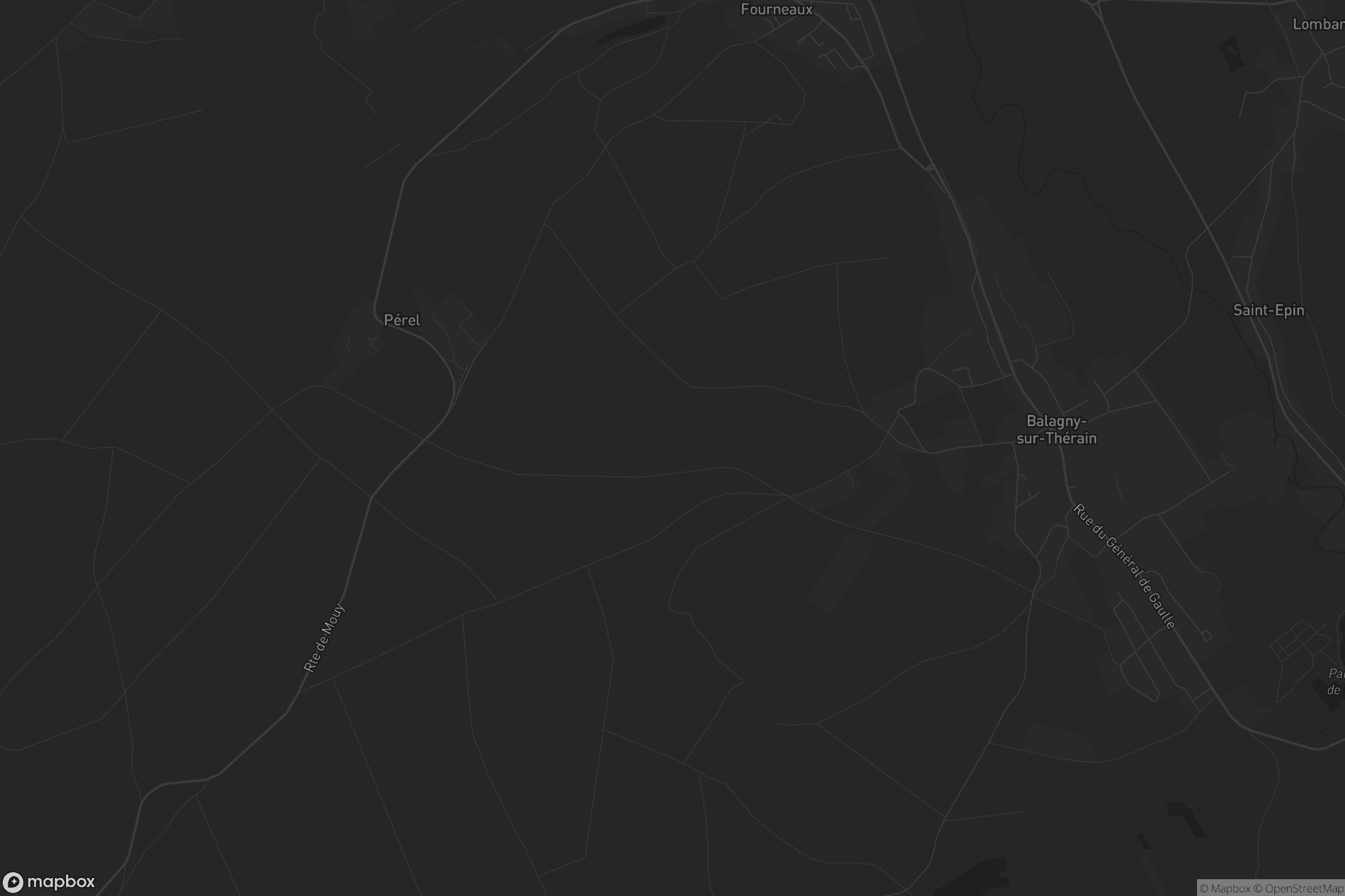 Carte de Balagny-sur-Thérain