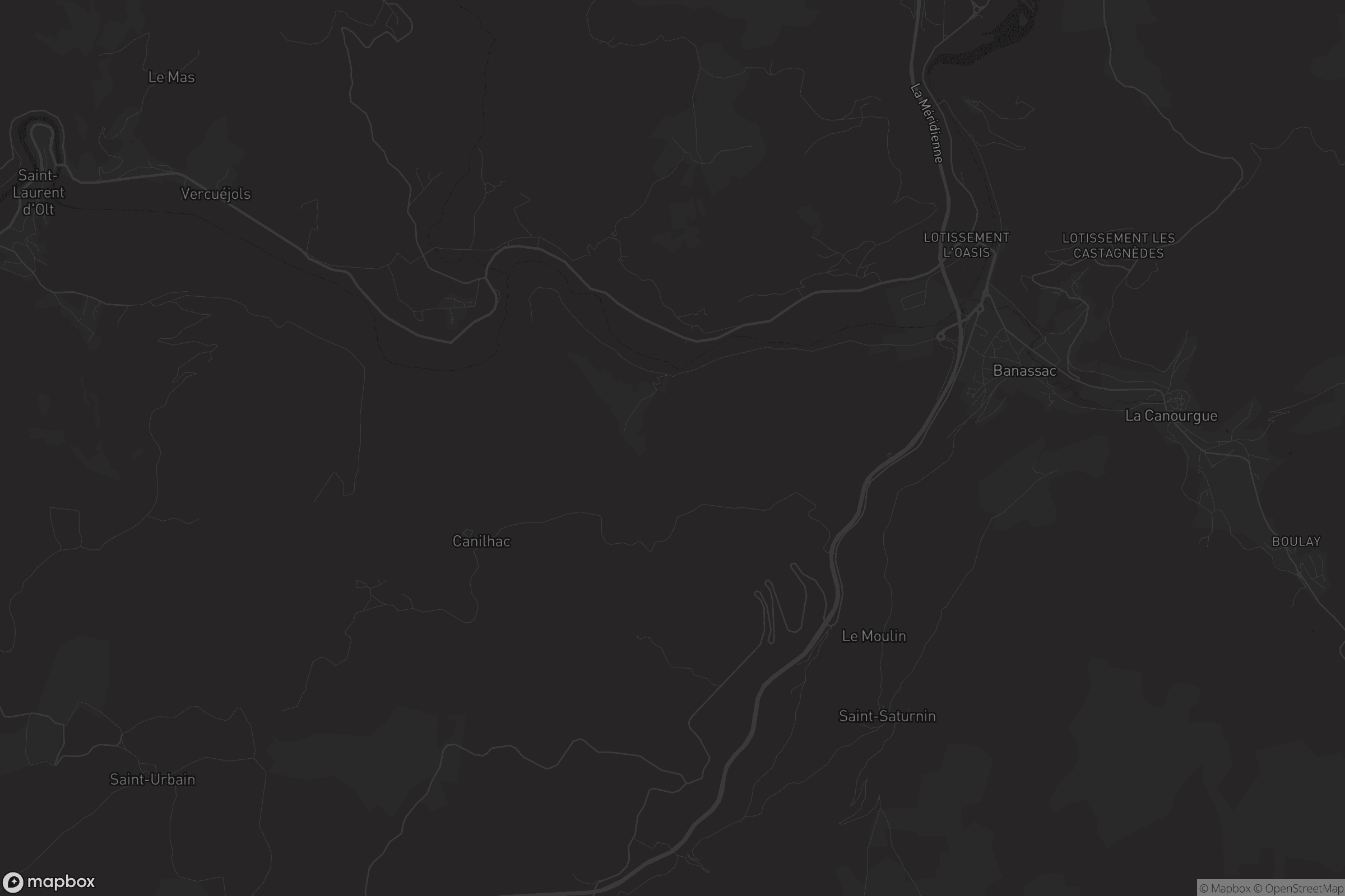 Carte de Banassac-Canilhac