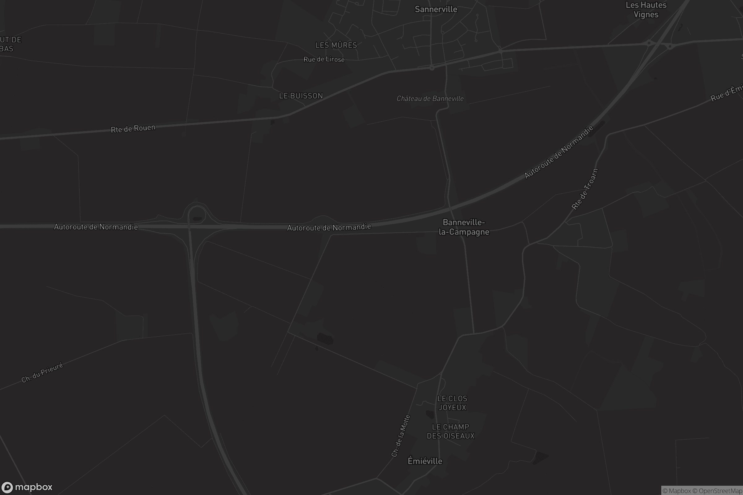 Carte de Banneville-la-Campagne