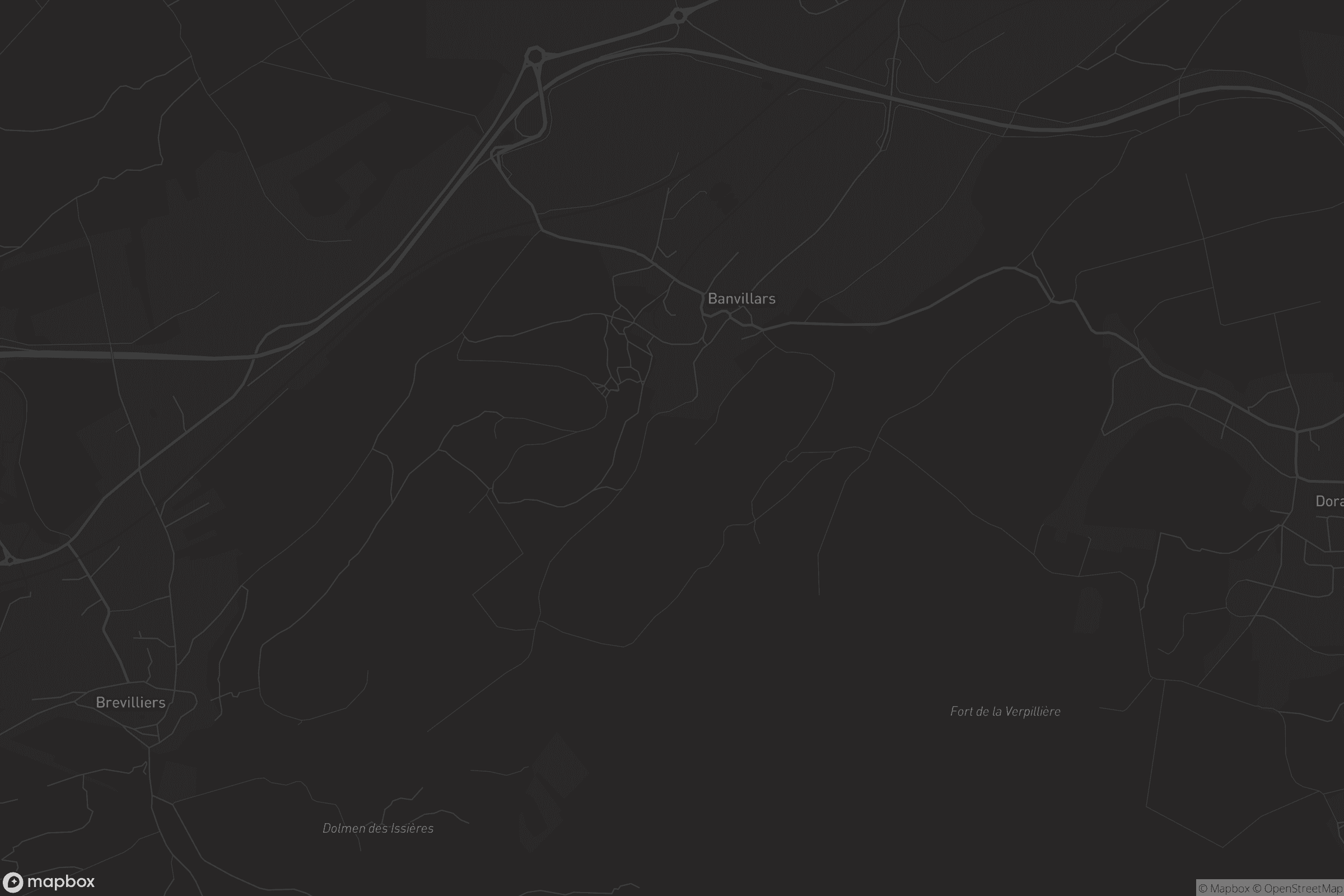 Carte de Banvillars