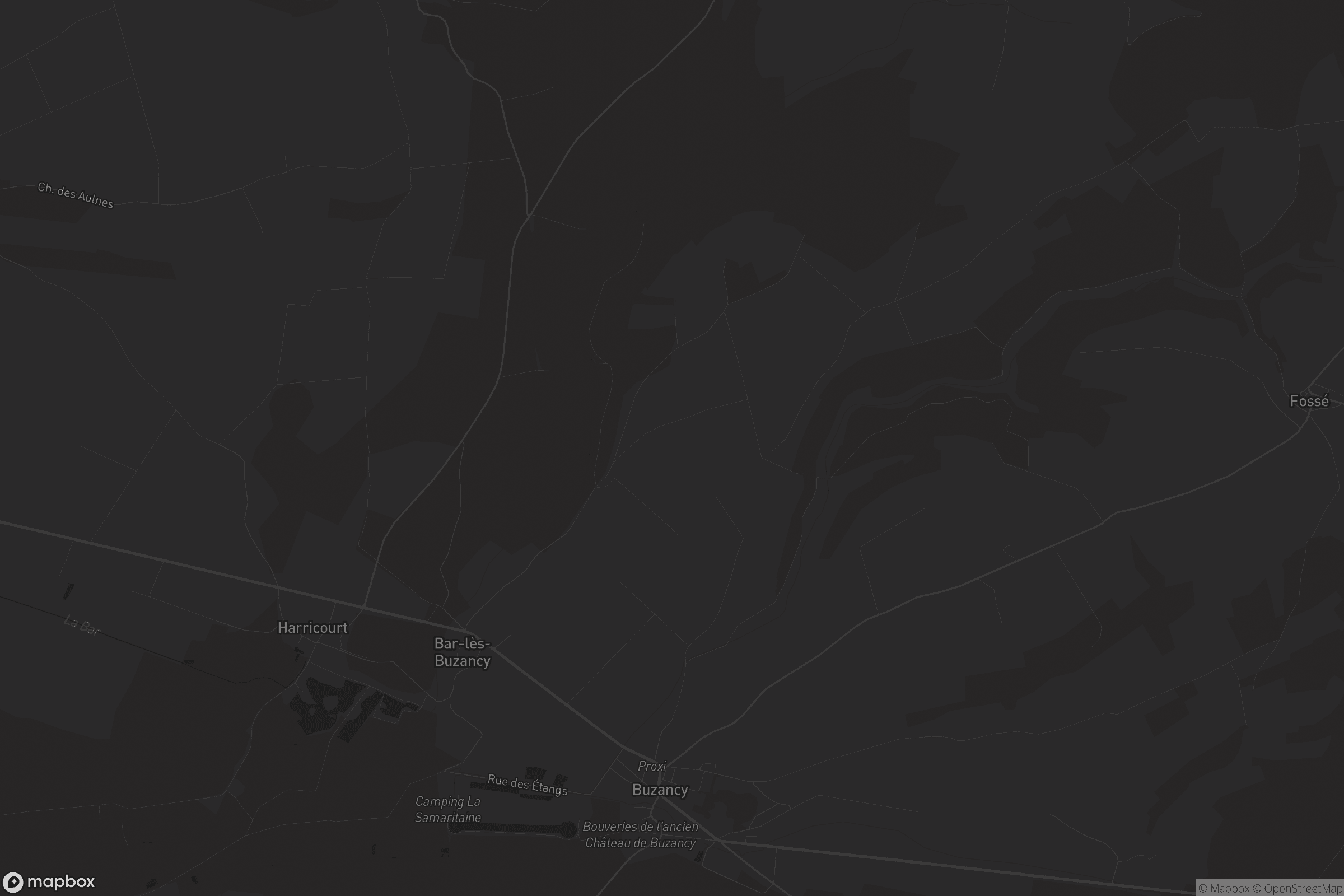 Carte de Bar-lès-Buzancy