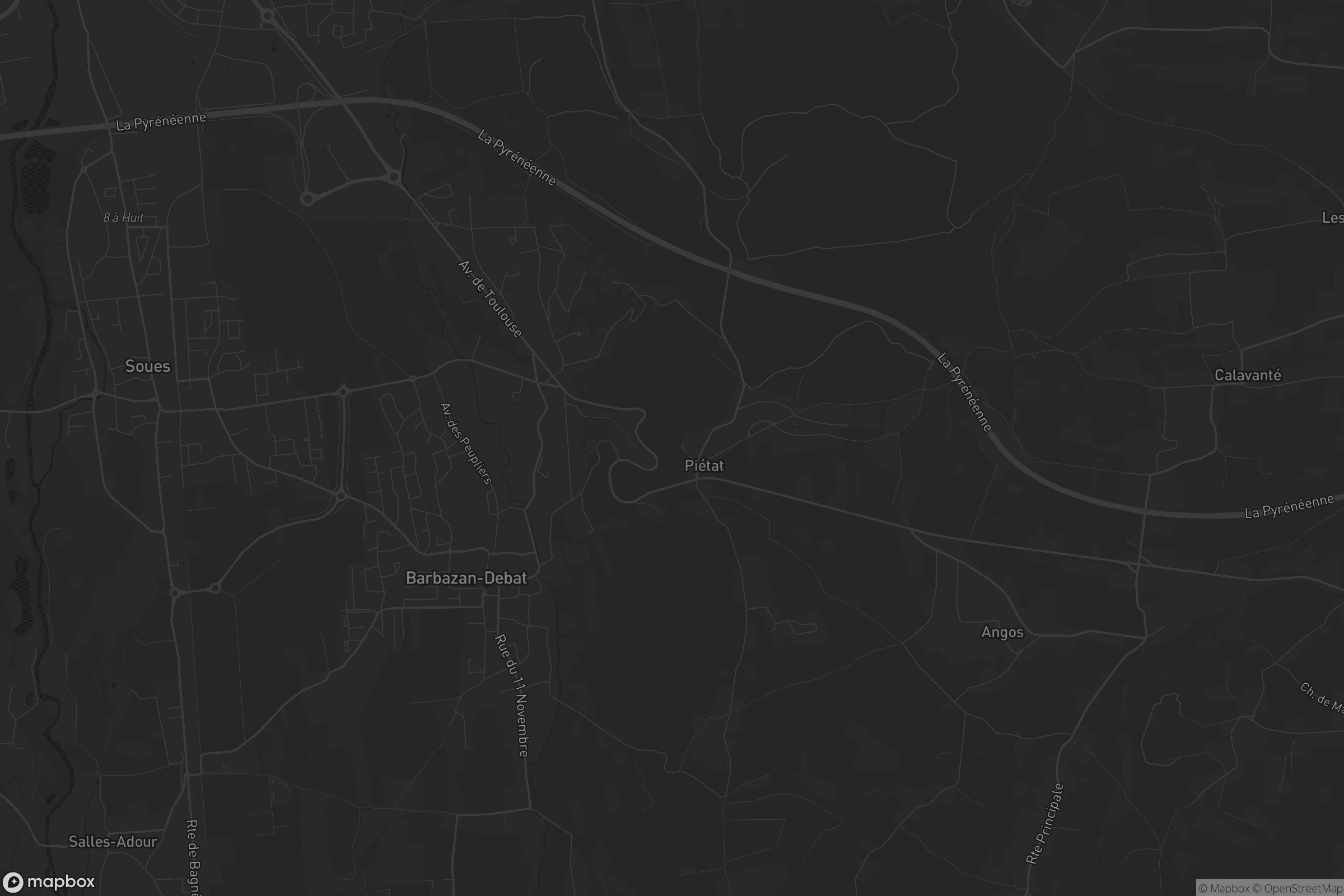 Carte de Barbazan-Debat