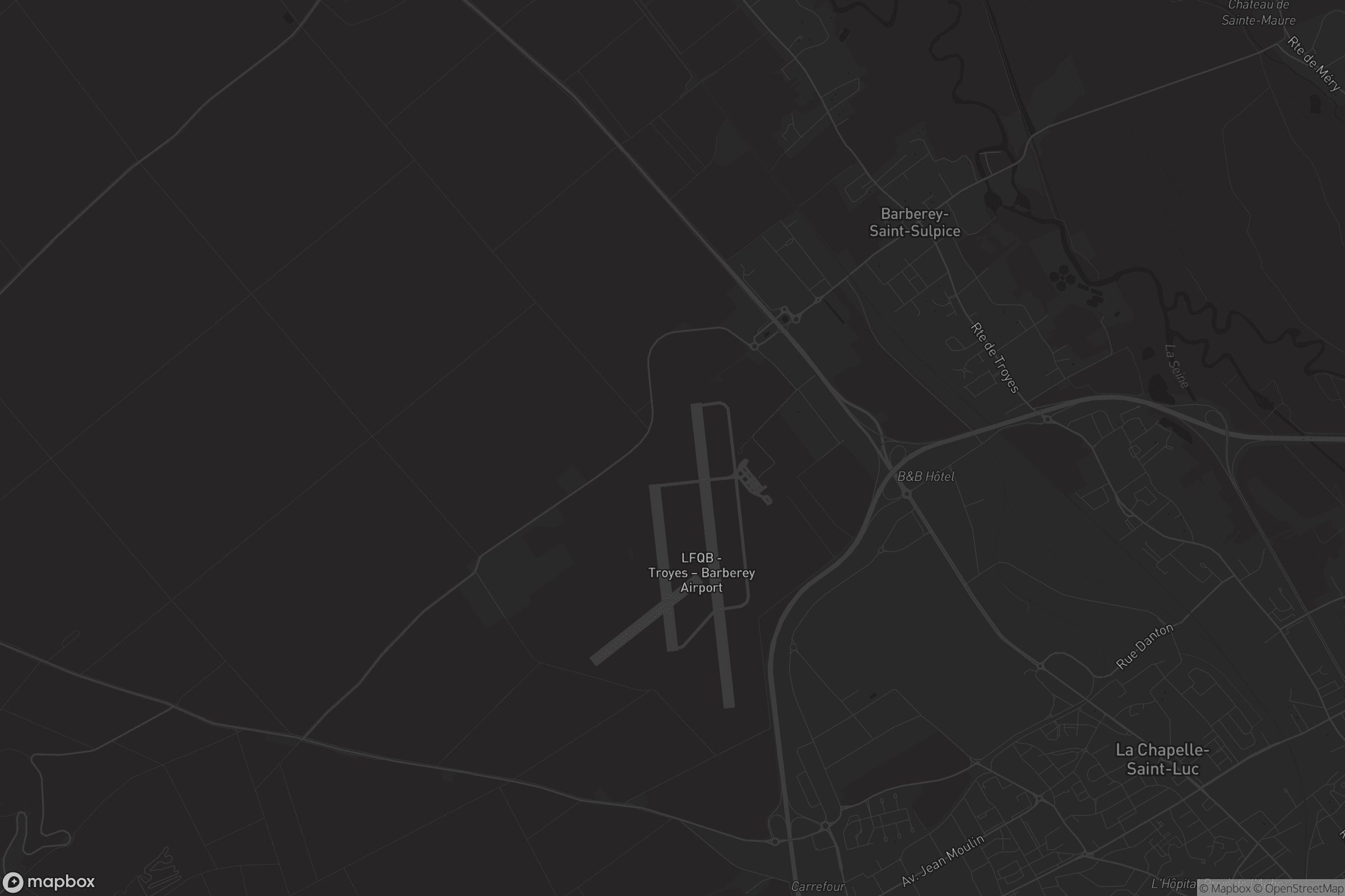 Carte de Barberey-Saint-Sulpice