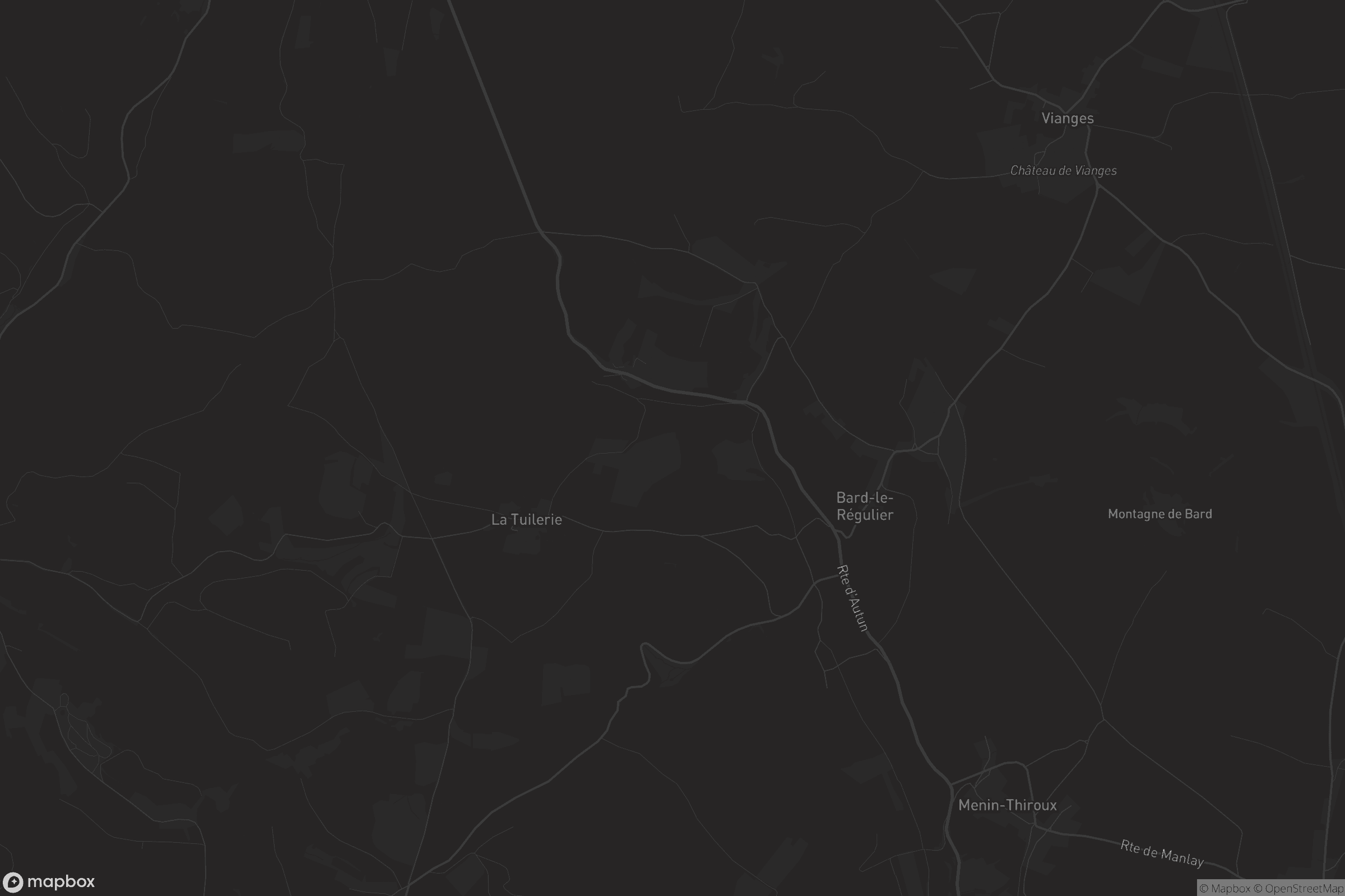 Carte de Bard-le-Régulier