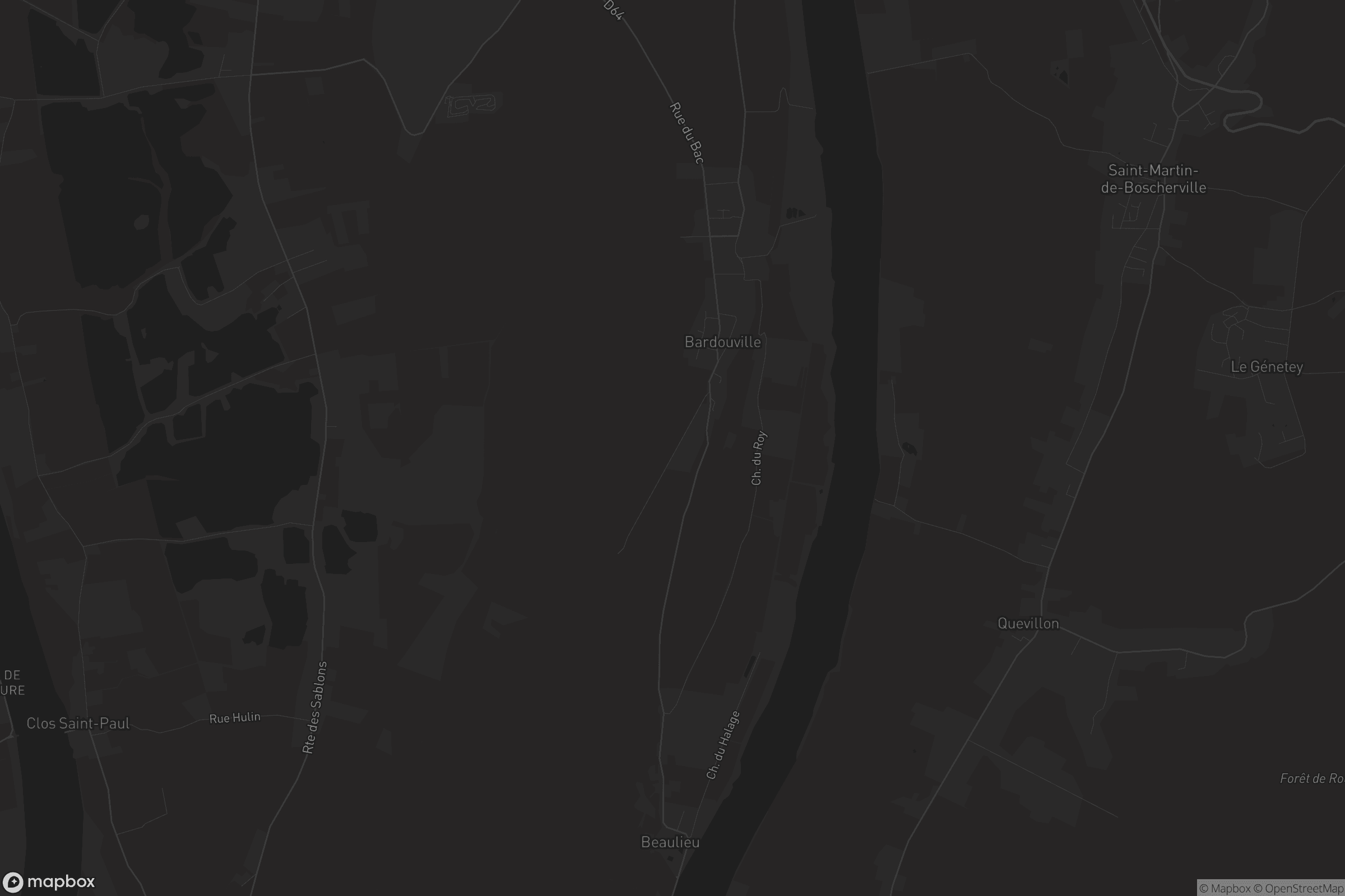 Carte de Bardouville