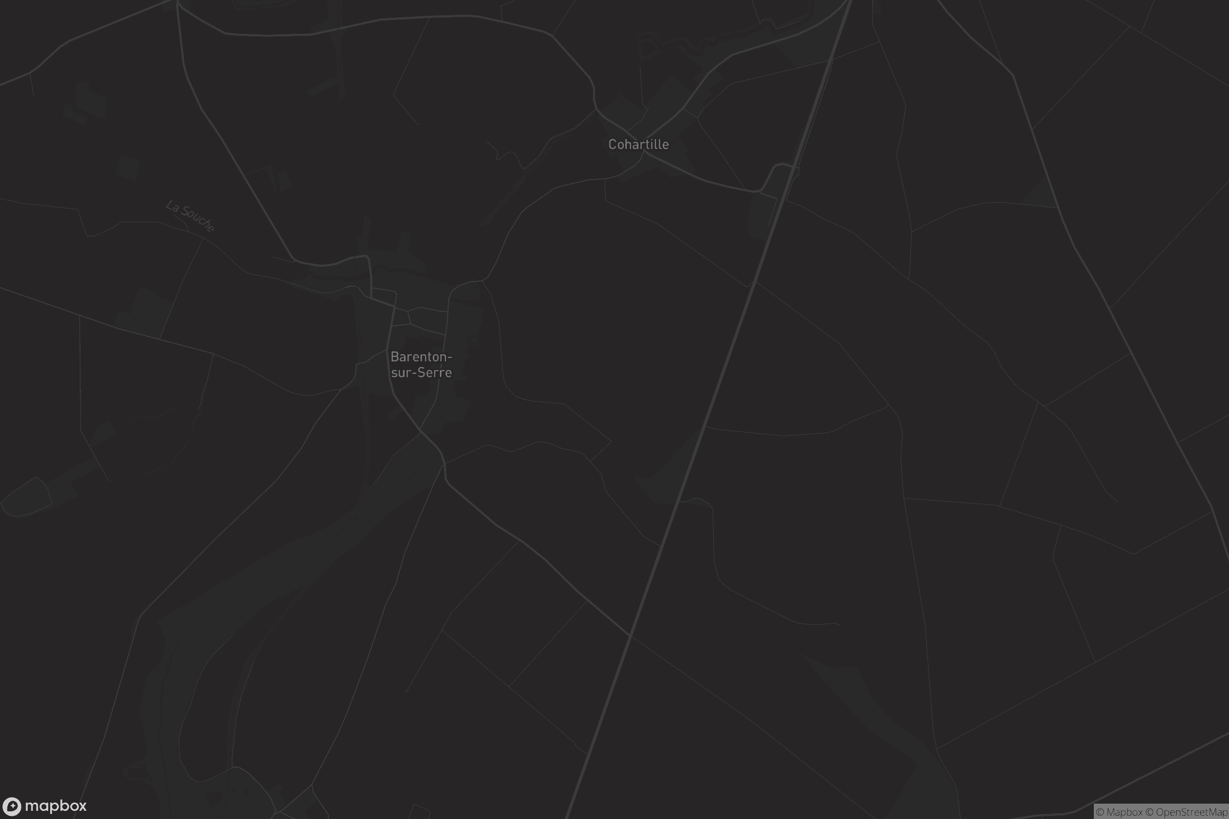 Carte de Barenton-sur-Serre