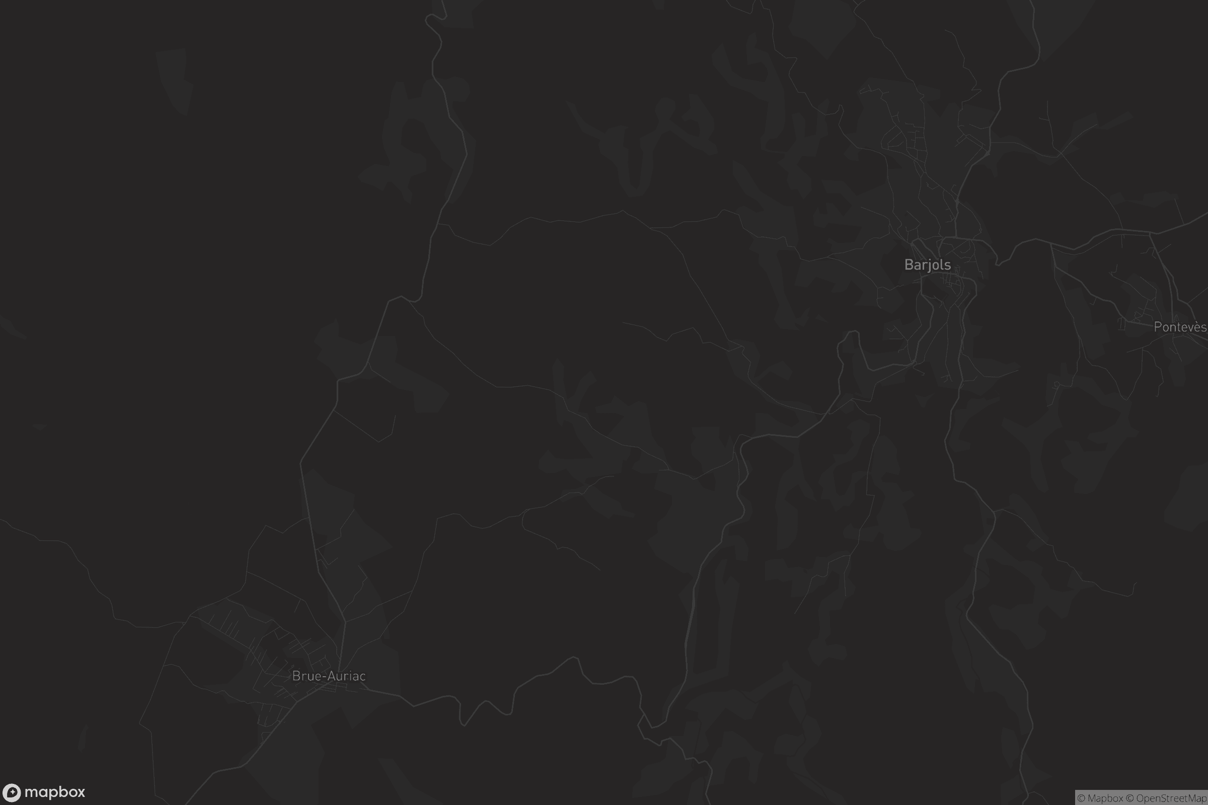 Carte de Barjols