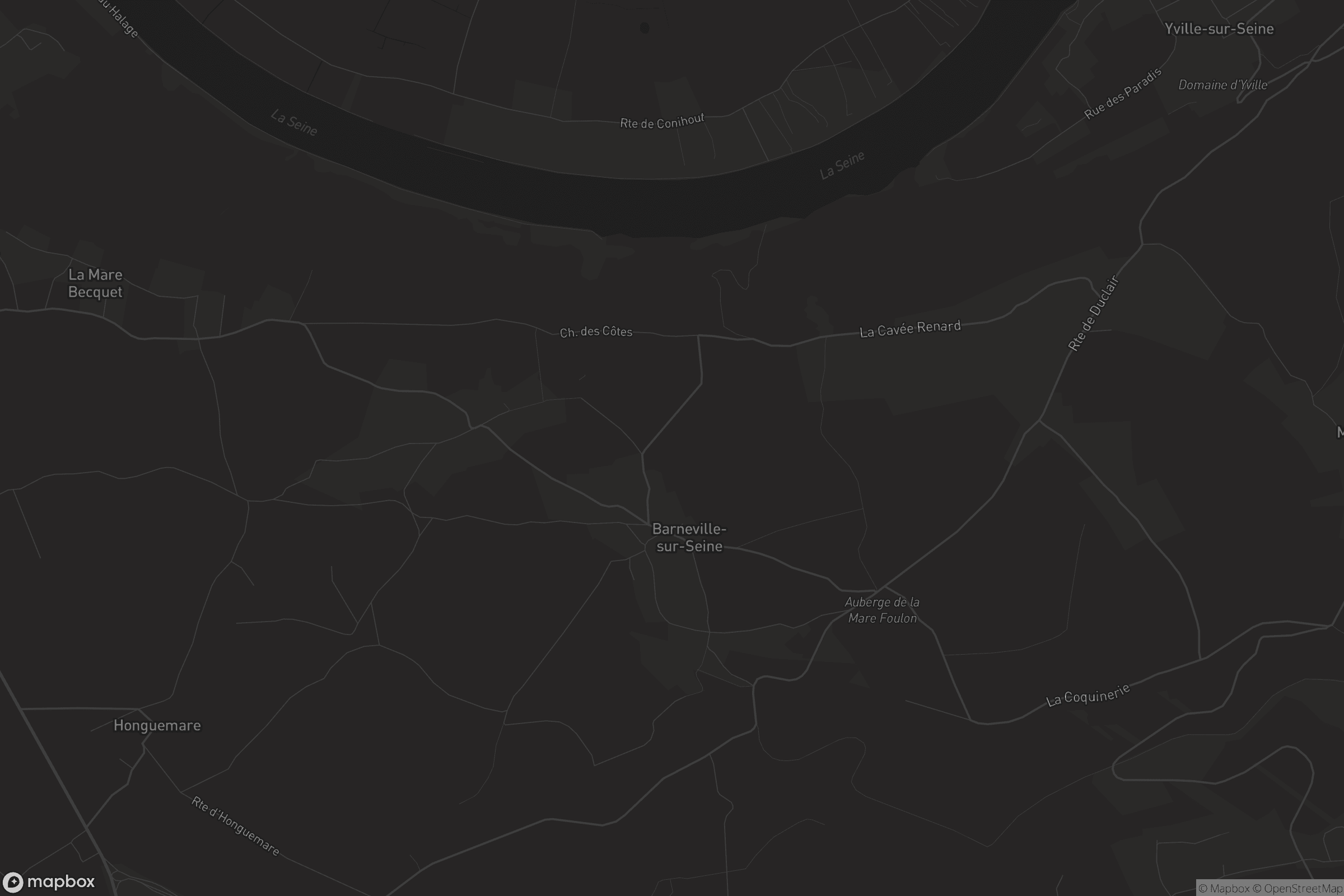 Carte de Barneville-sur-Seine