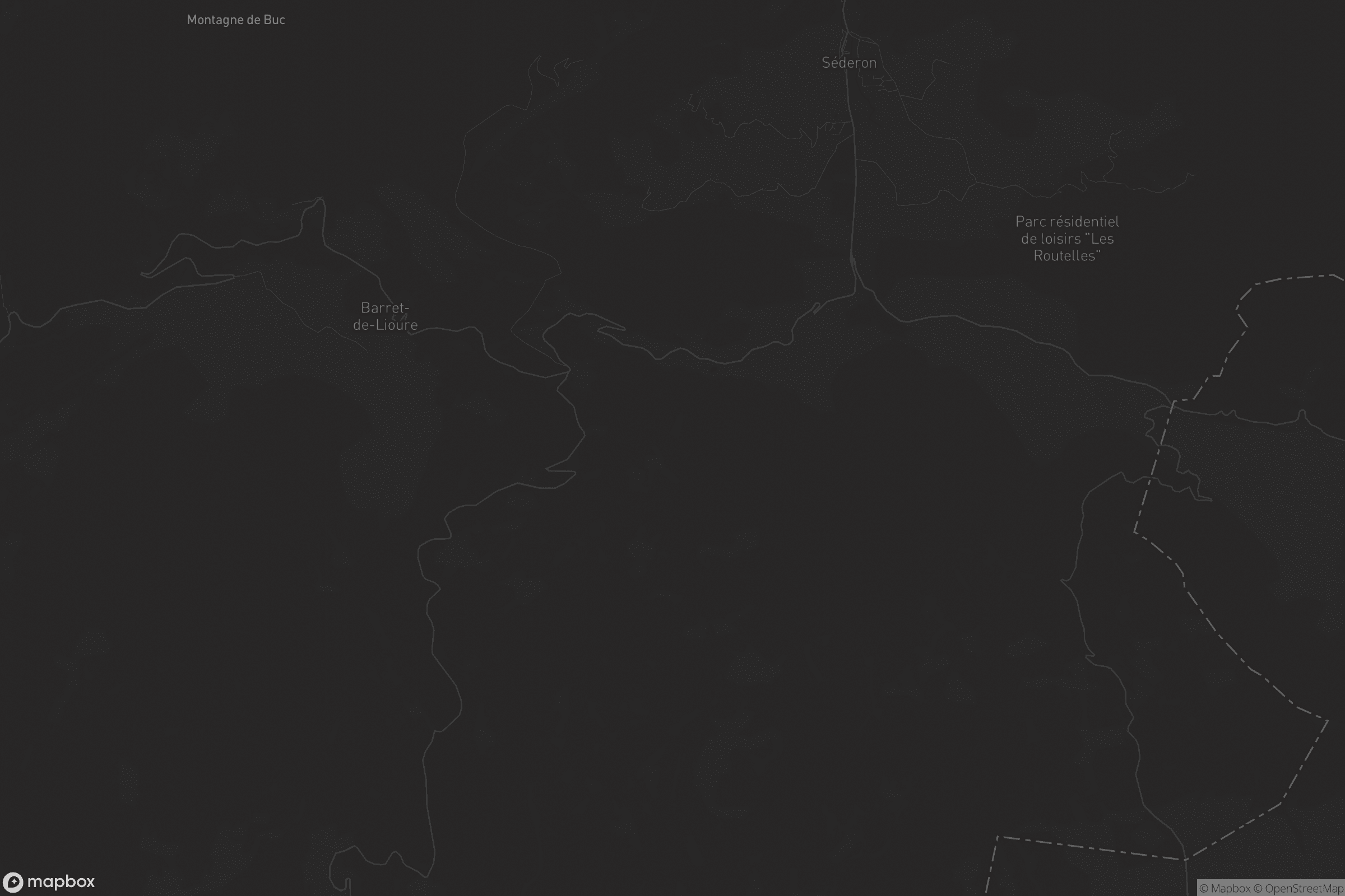 Carte de Barret-de-Lioure