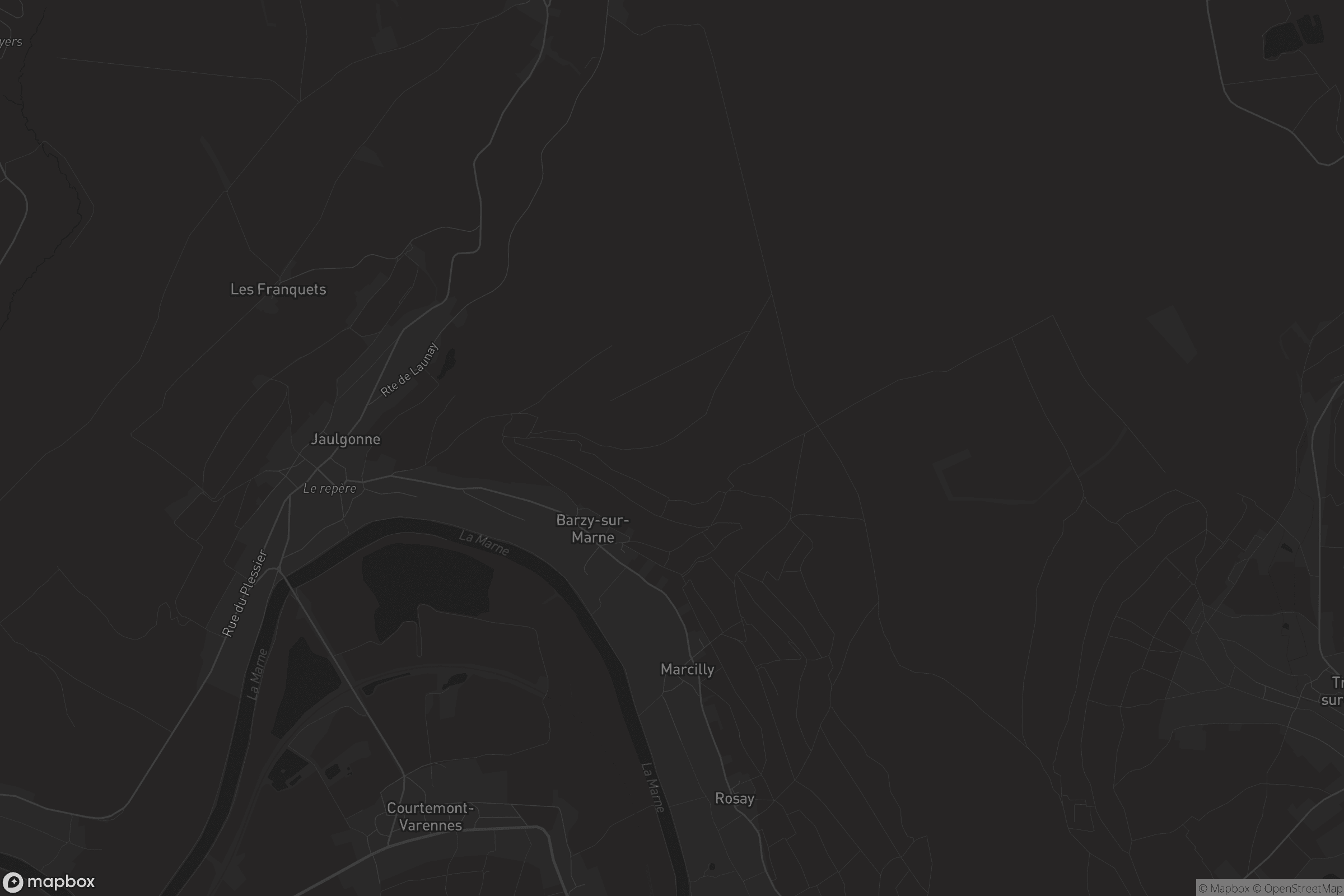 Carte de Barzy-sur-Marne