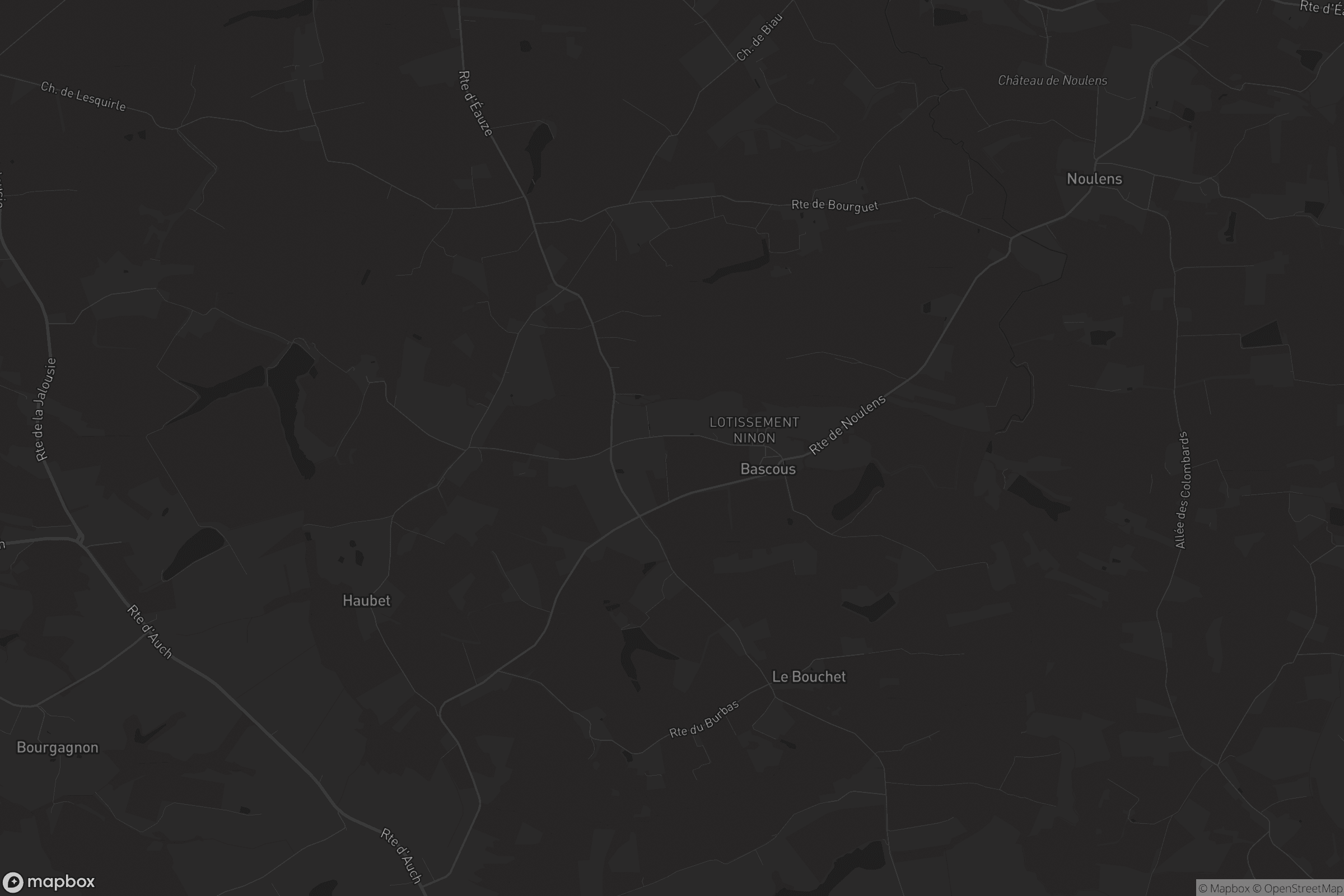 Carte de Bascous