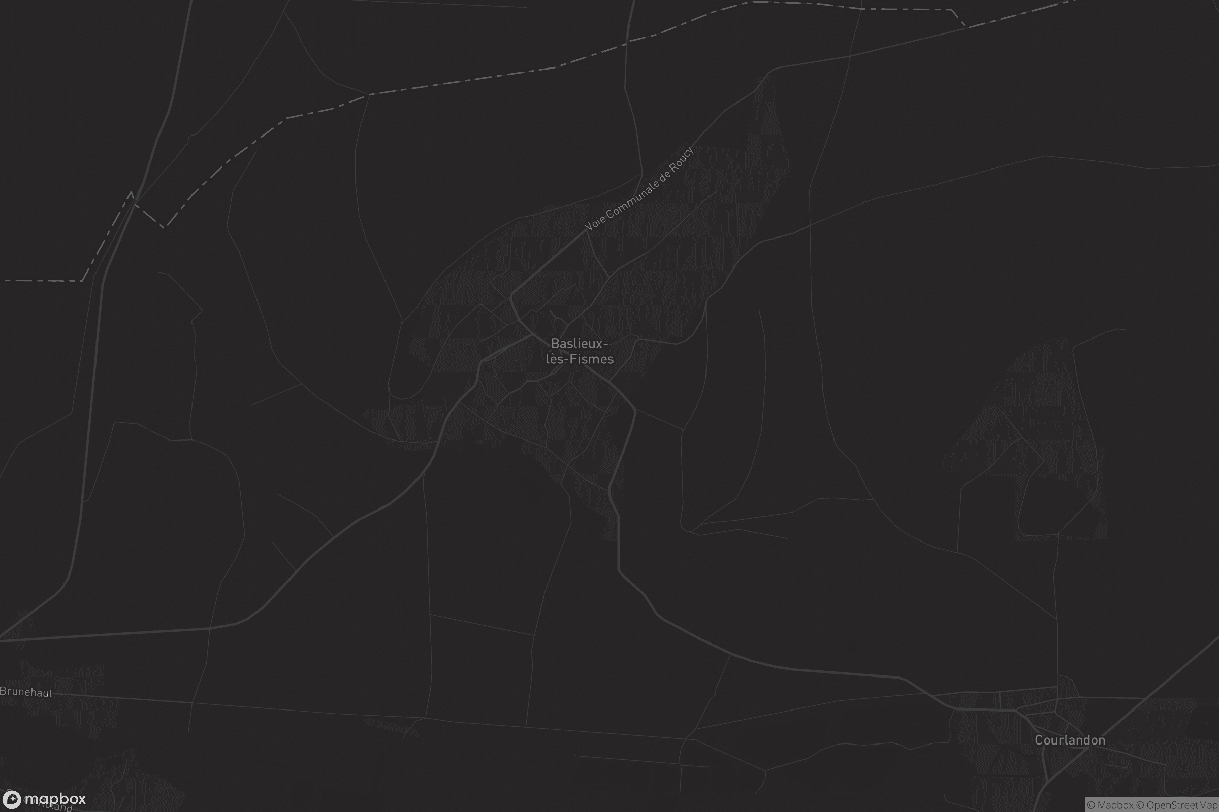 Carte de Baslieux-lès-Fismes