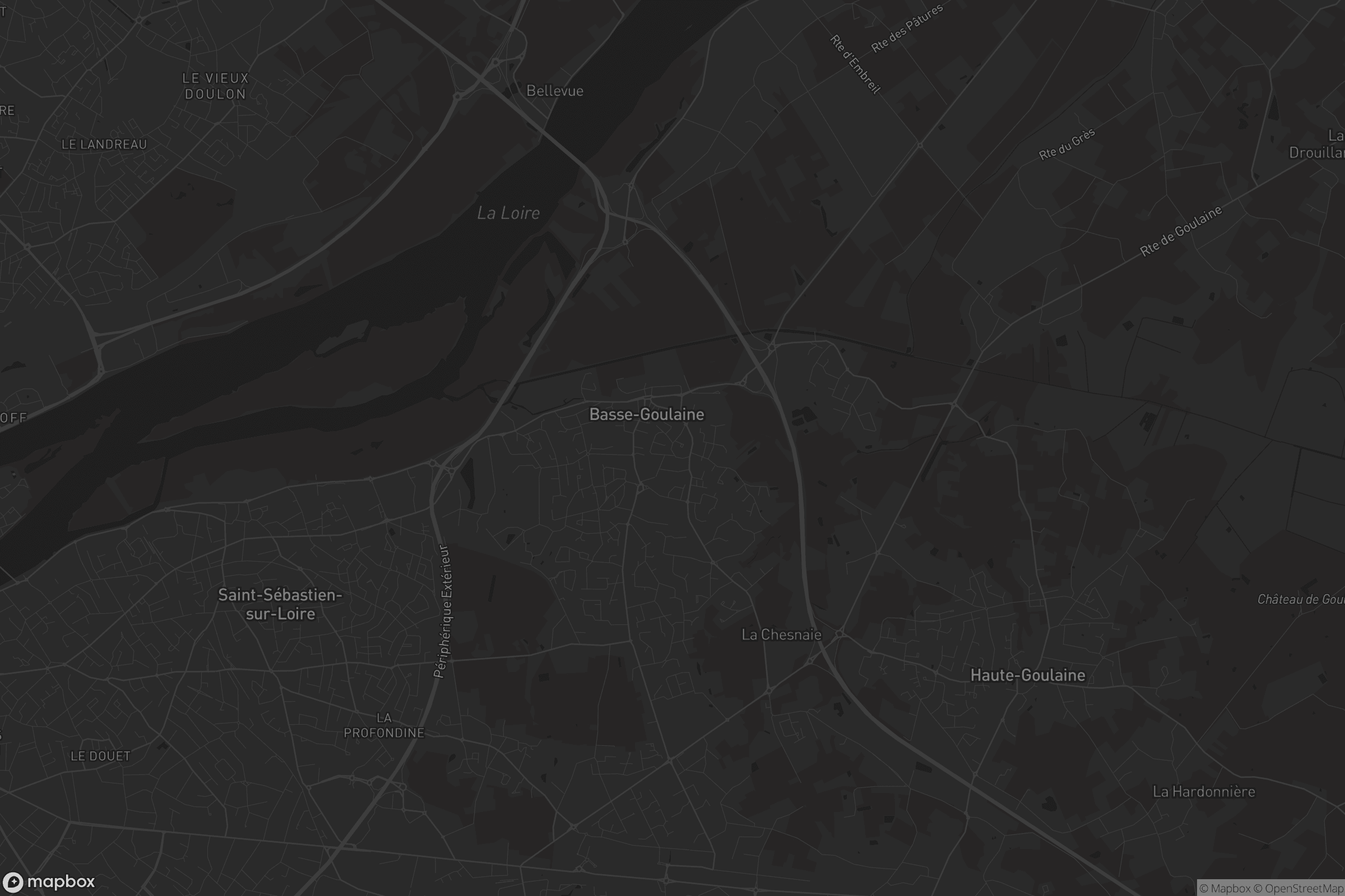 Carte de Basse-Goulaine