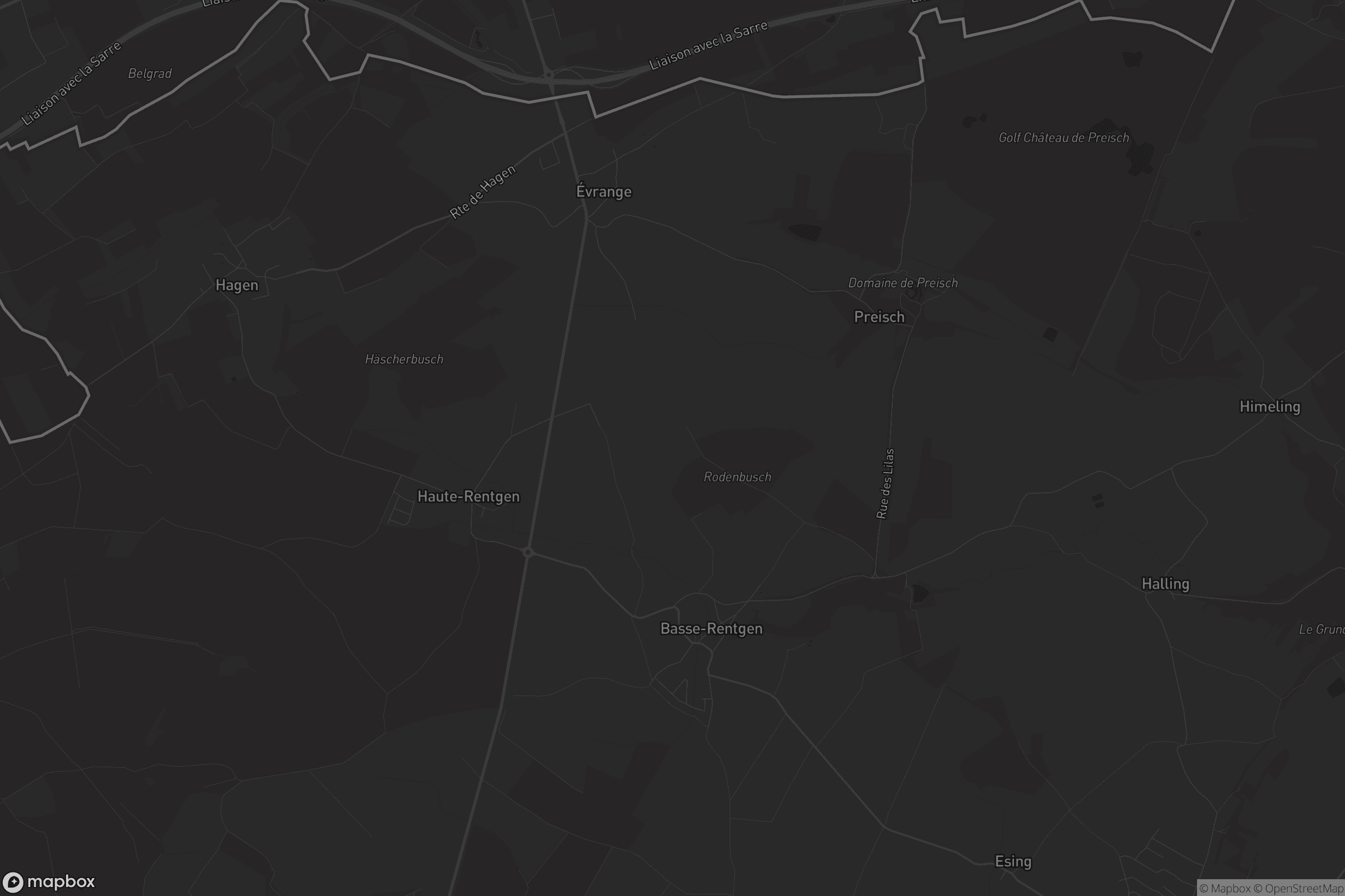 Carte de Basse-Rentgen