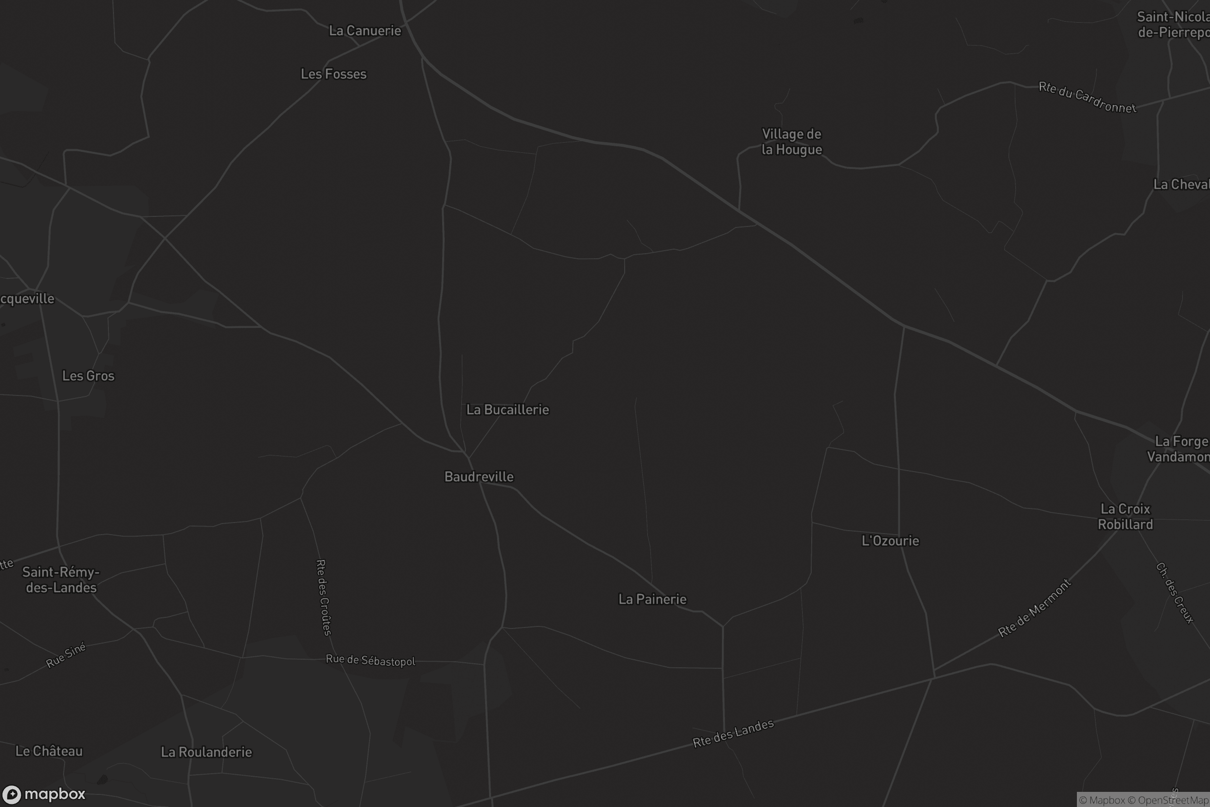 Carte de Baudreville