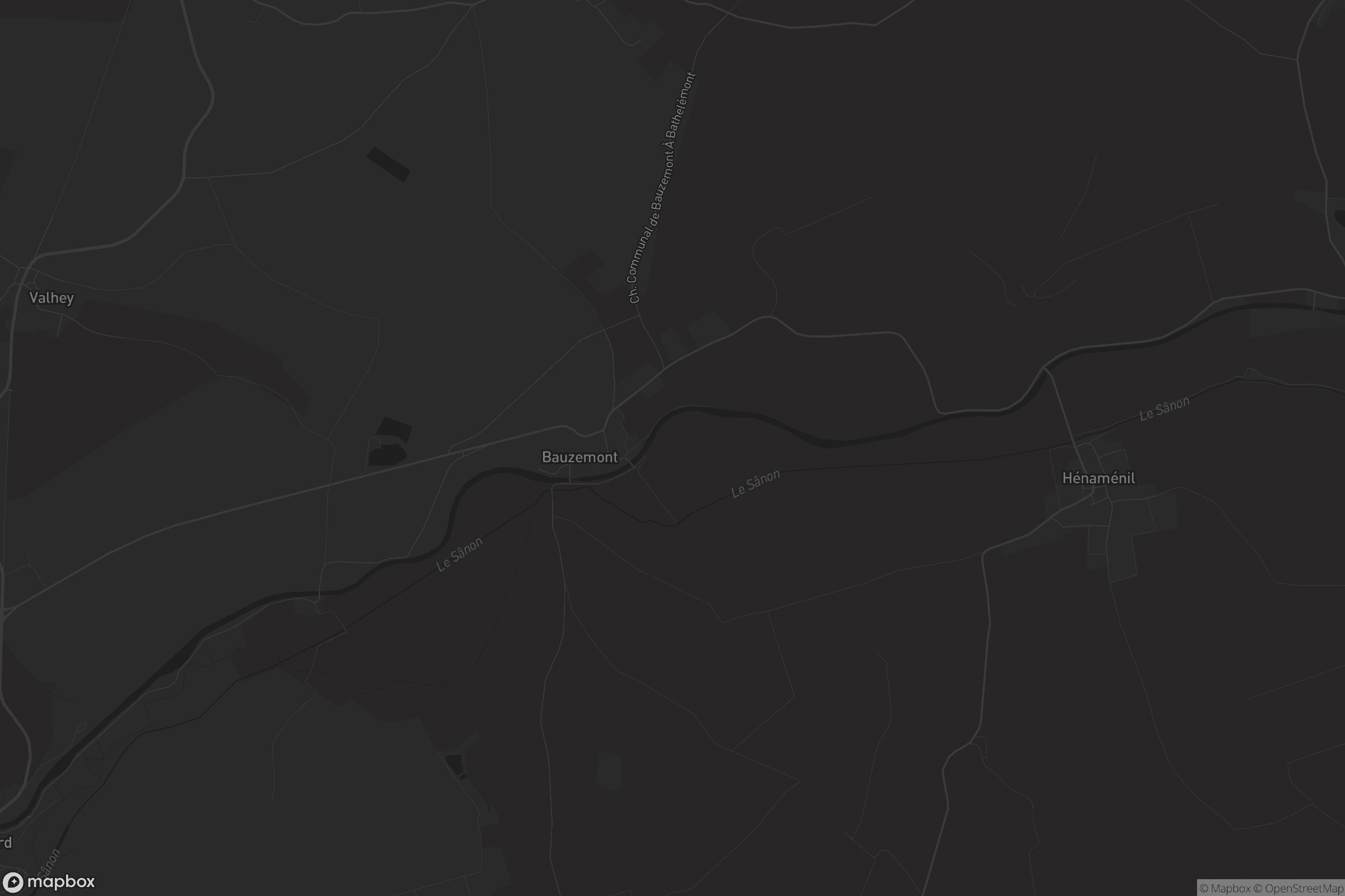 Carte de Bauzemont