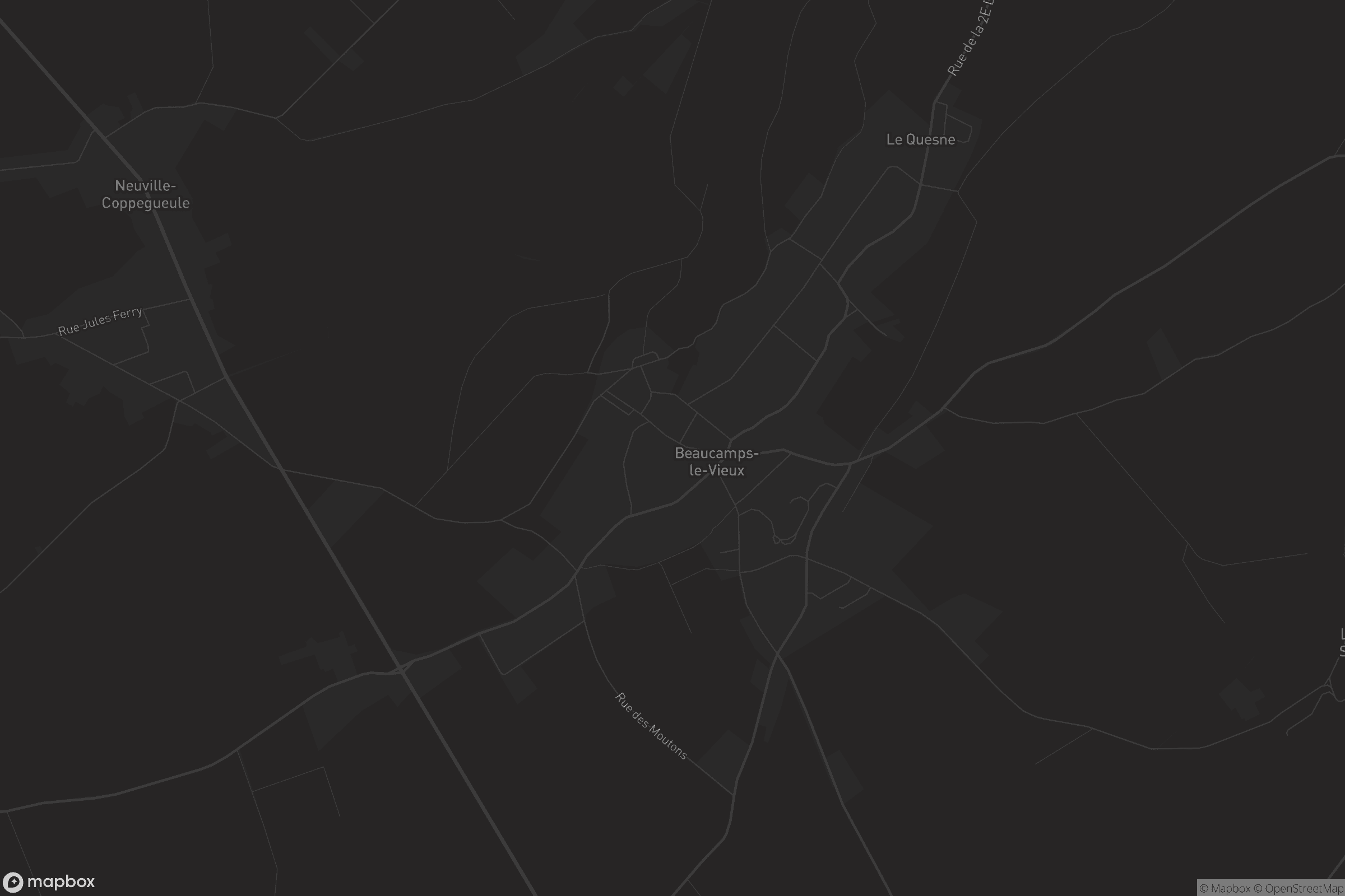 Carte de Beaucamps-le-Vieux