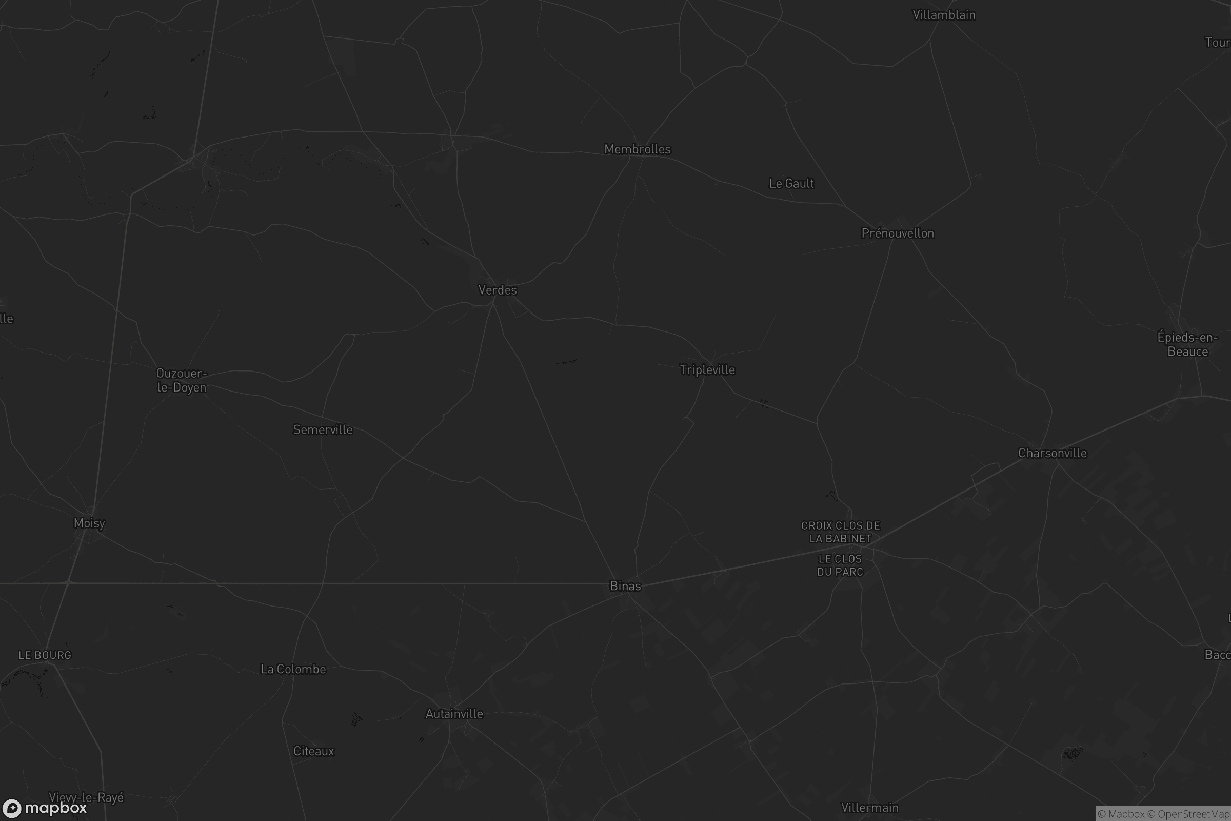 Carte de Beauce la Romaine