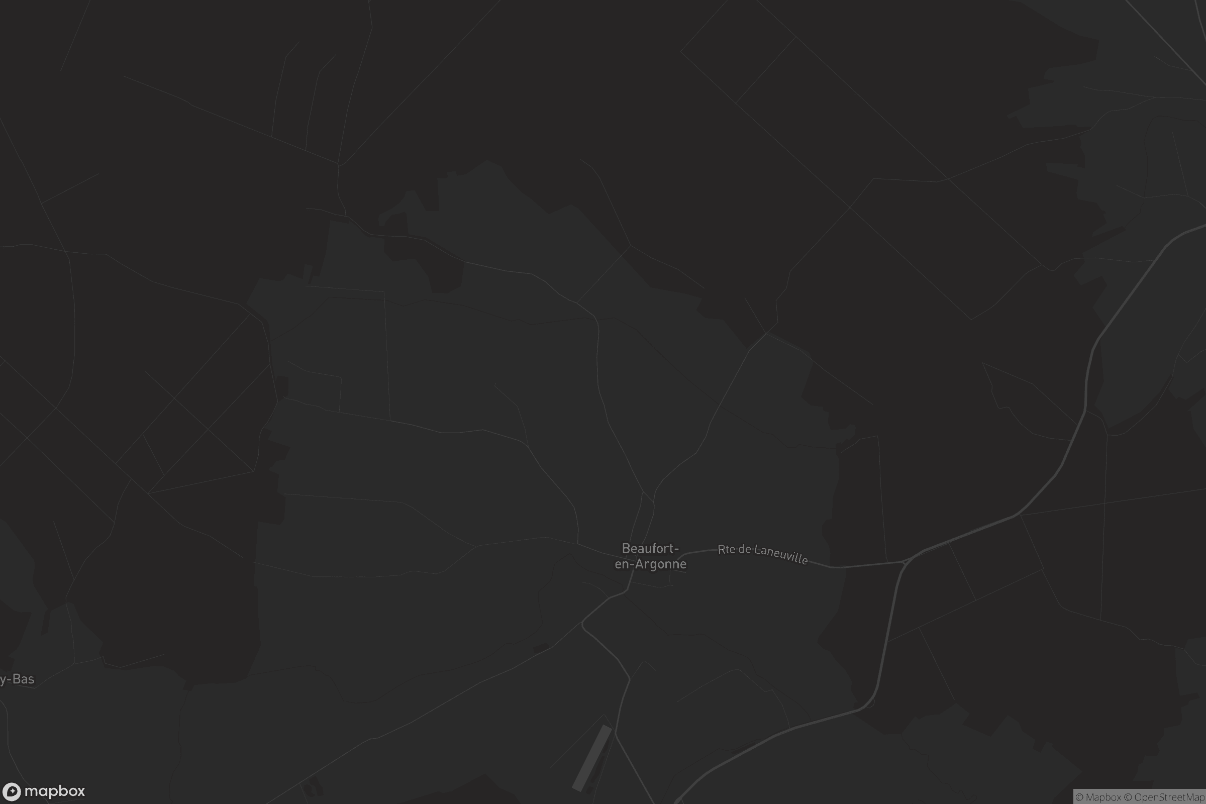 Carte de Beaufort-en-Argonne