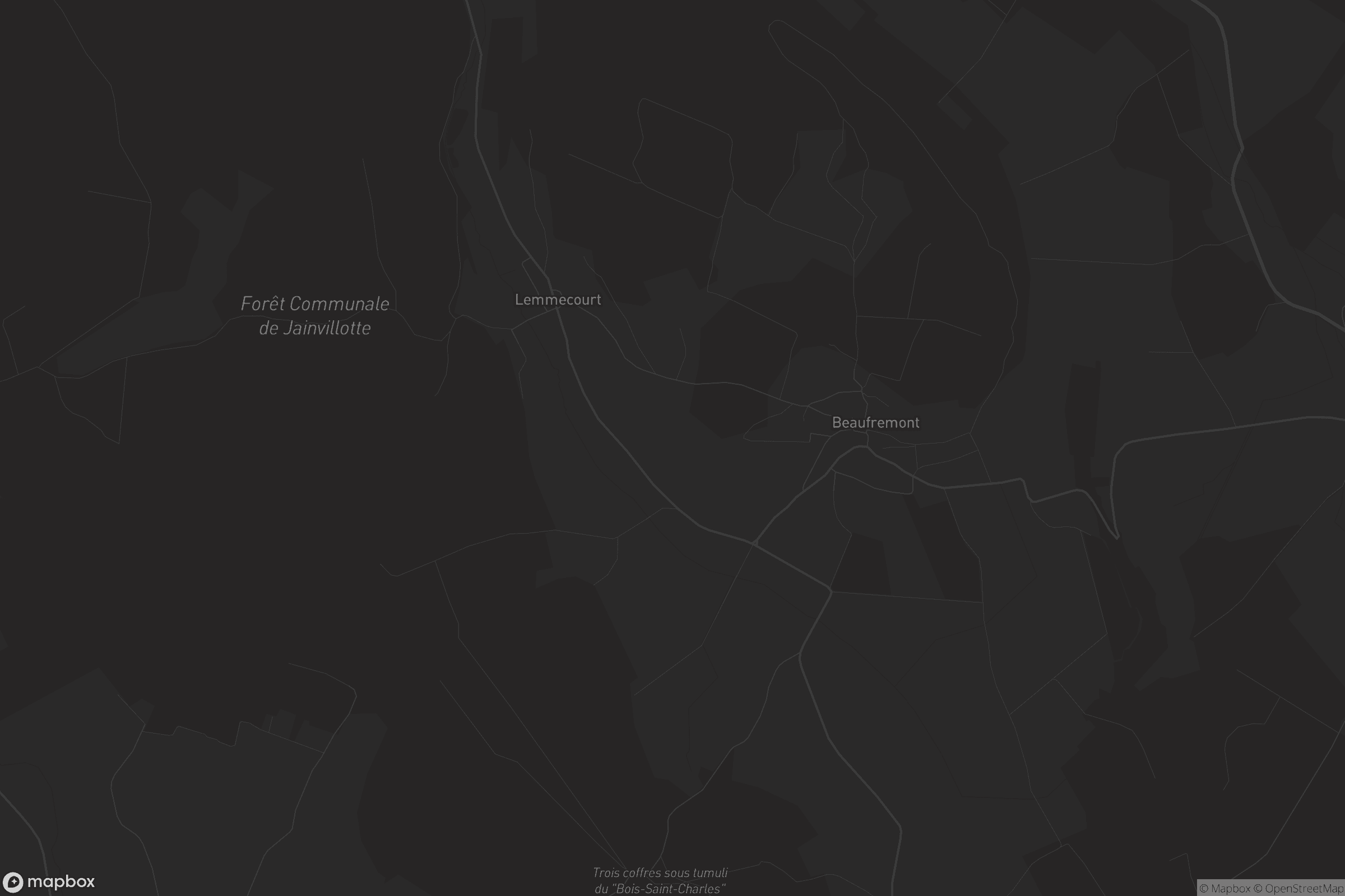 Carte de Beaufremont