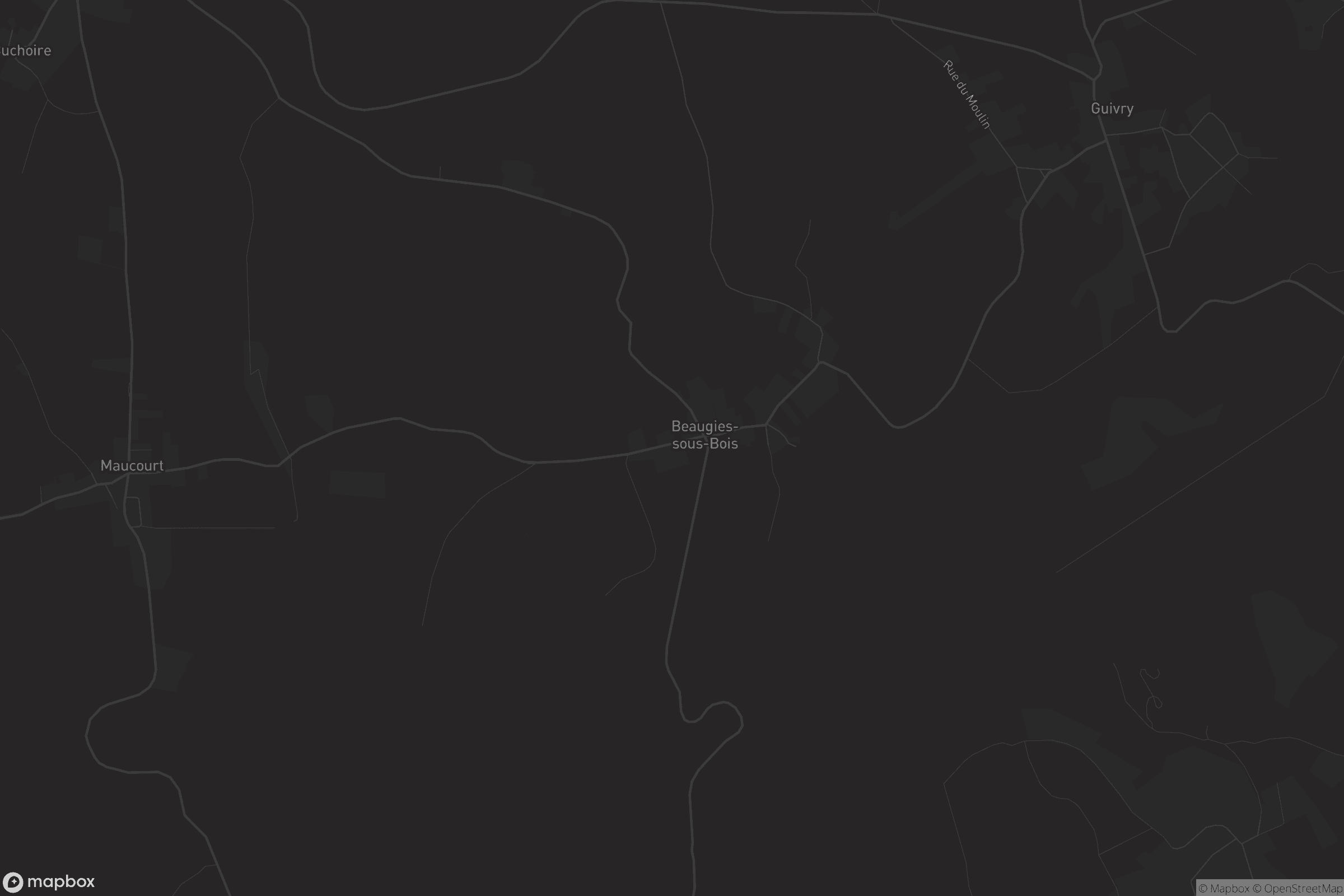 Carte de Beaugies-sous-Bois