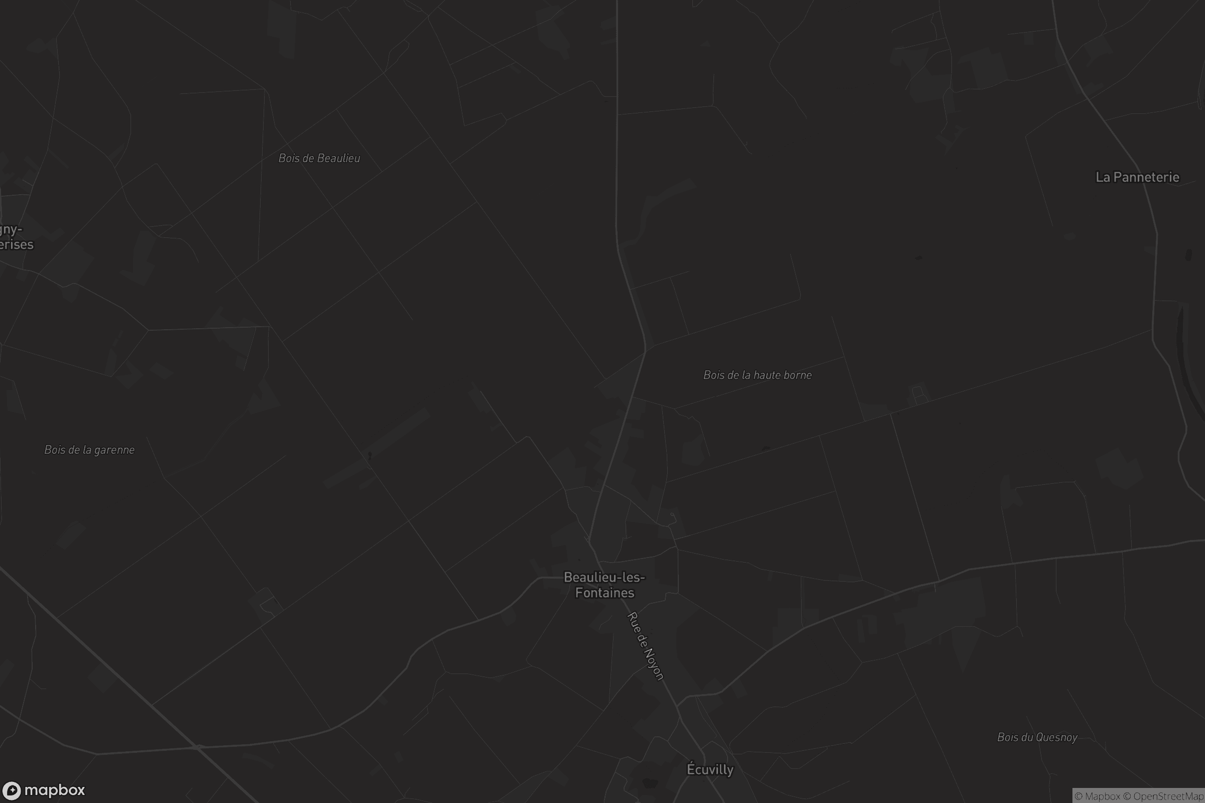 Carte de Beaulieu-les-Fontaines